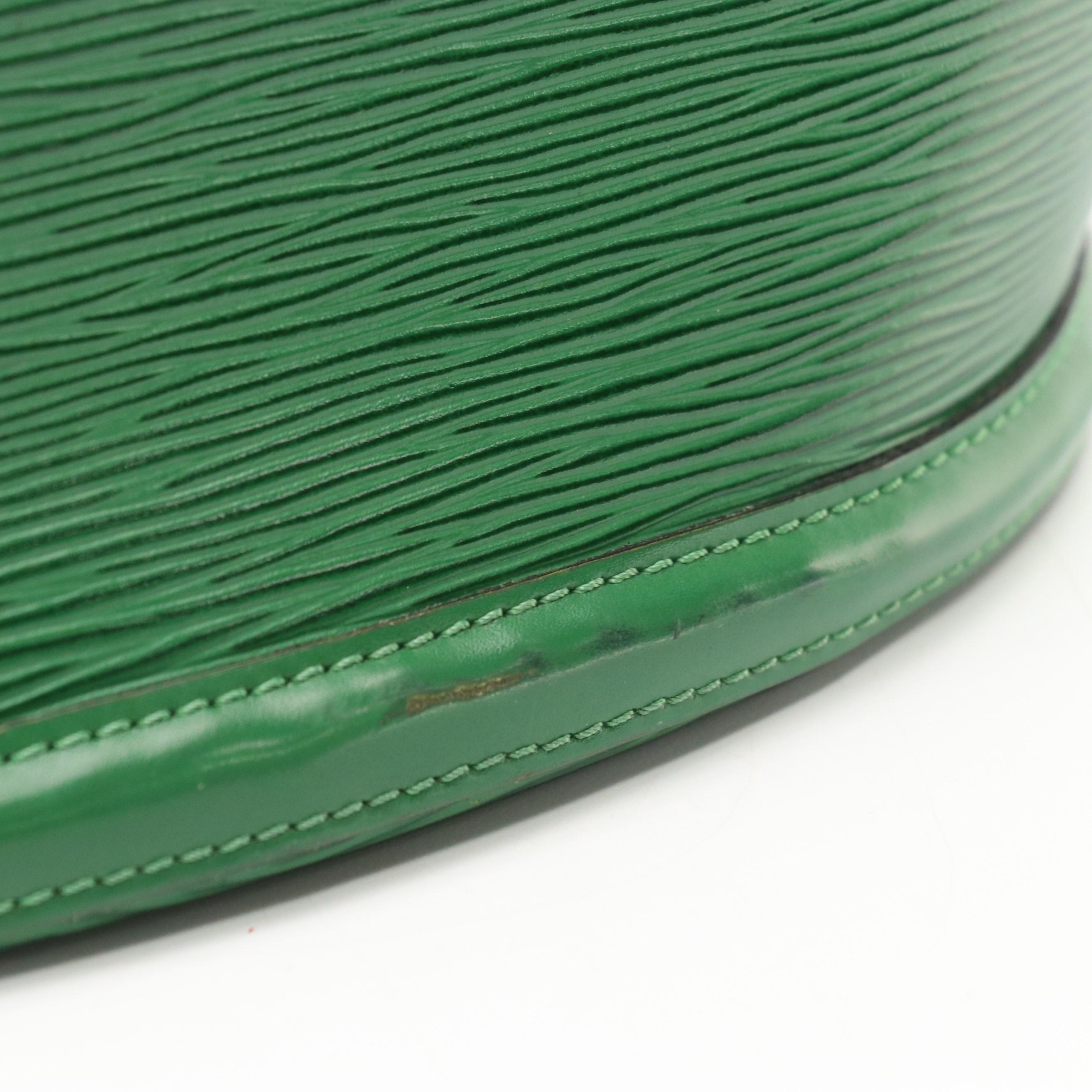 Louis Vuitton Saint Jacques GM in Borneo Green Epi/Smooth Leather