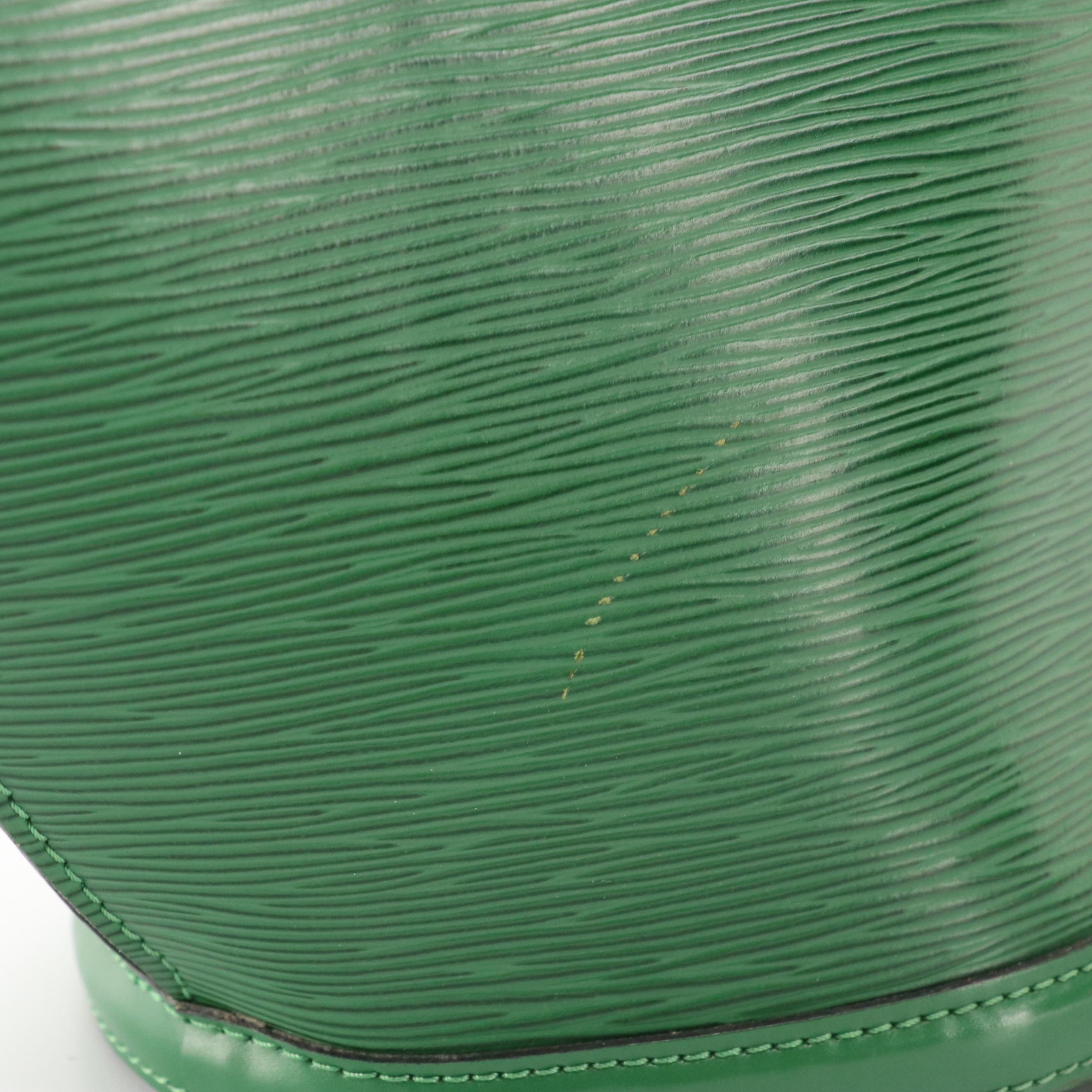 Louis Vuitton Saint Jacques GM in Borneo Green Epi/Smooth Leather