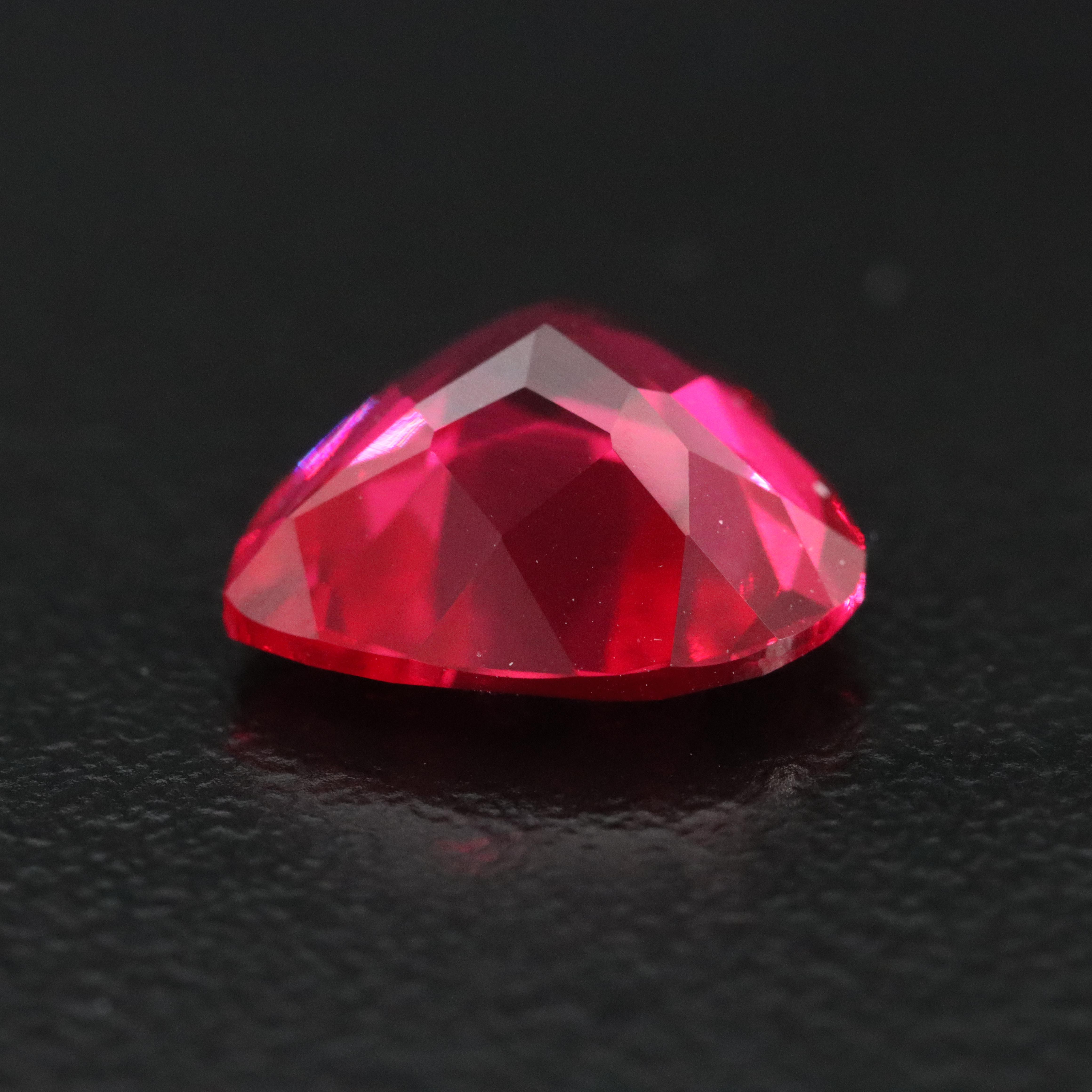 Loose 5.28 CT Lab Grown Ruby
