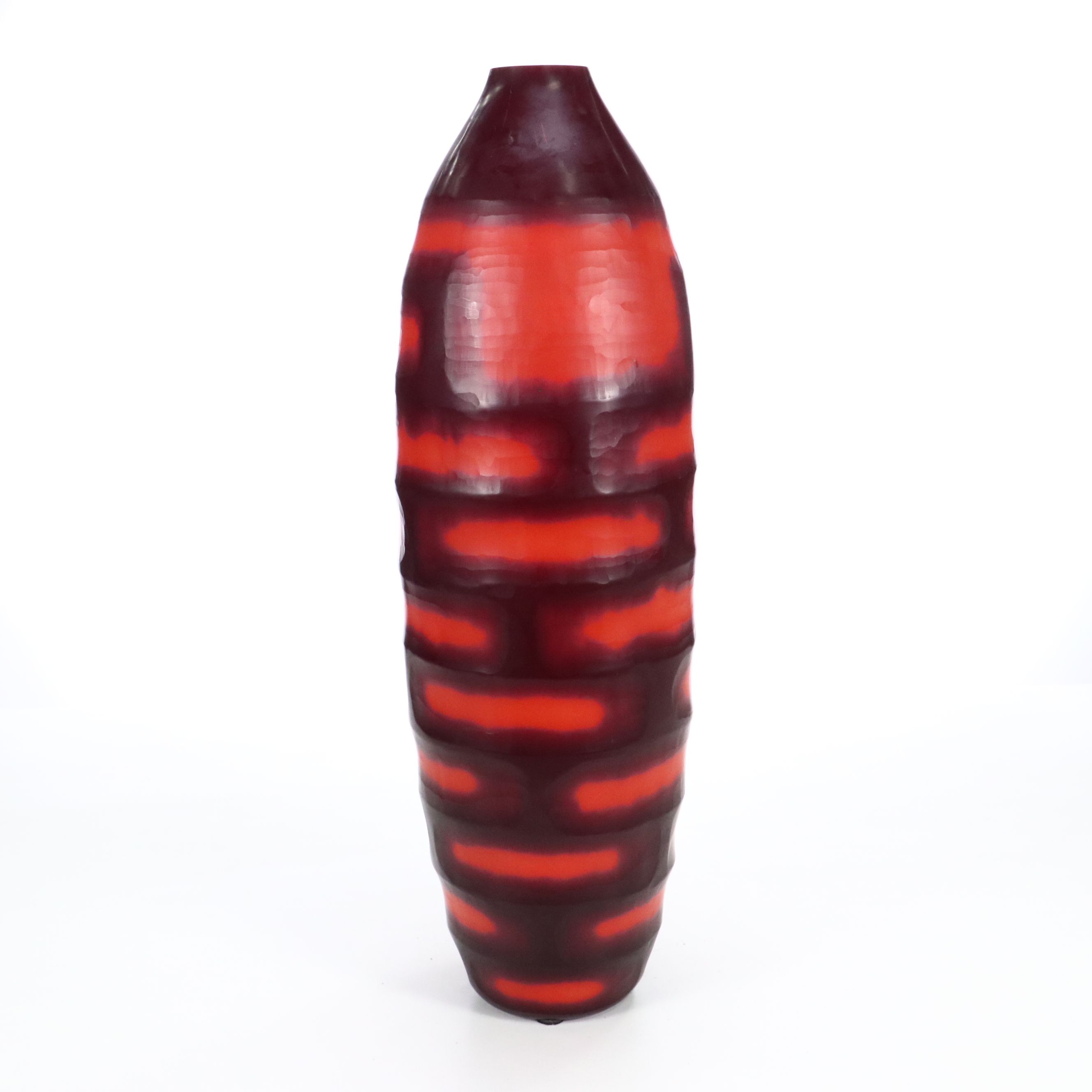 John Richard Mid Century Modern Style Glass Vase