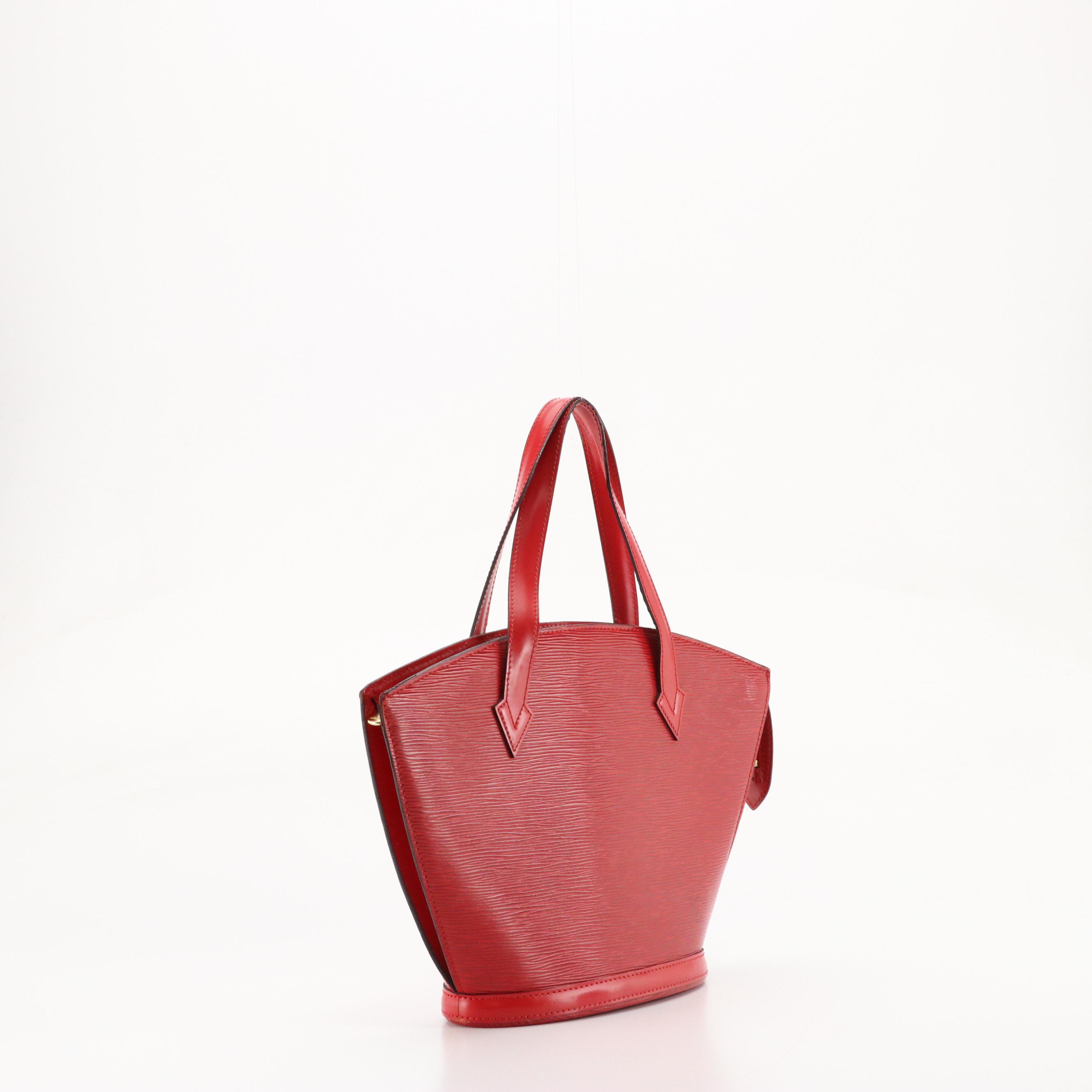 Louis Vuitton Saint Jacques PM in Castilian Red Epi/Smooth Leather