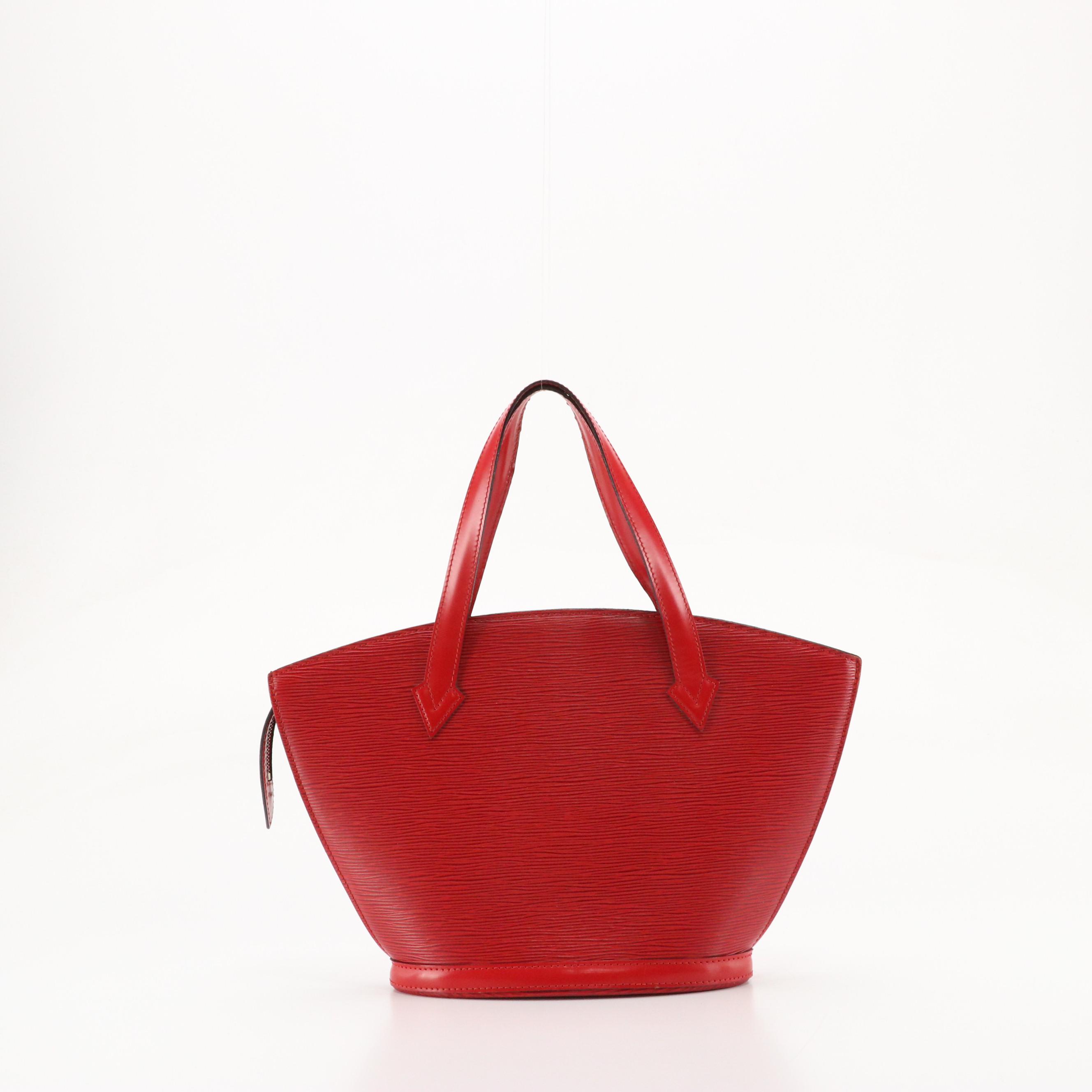Louis Vuitton Saint Jacques PM in Castilian Red Epi/Smooth Leather