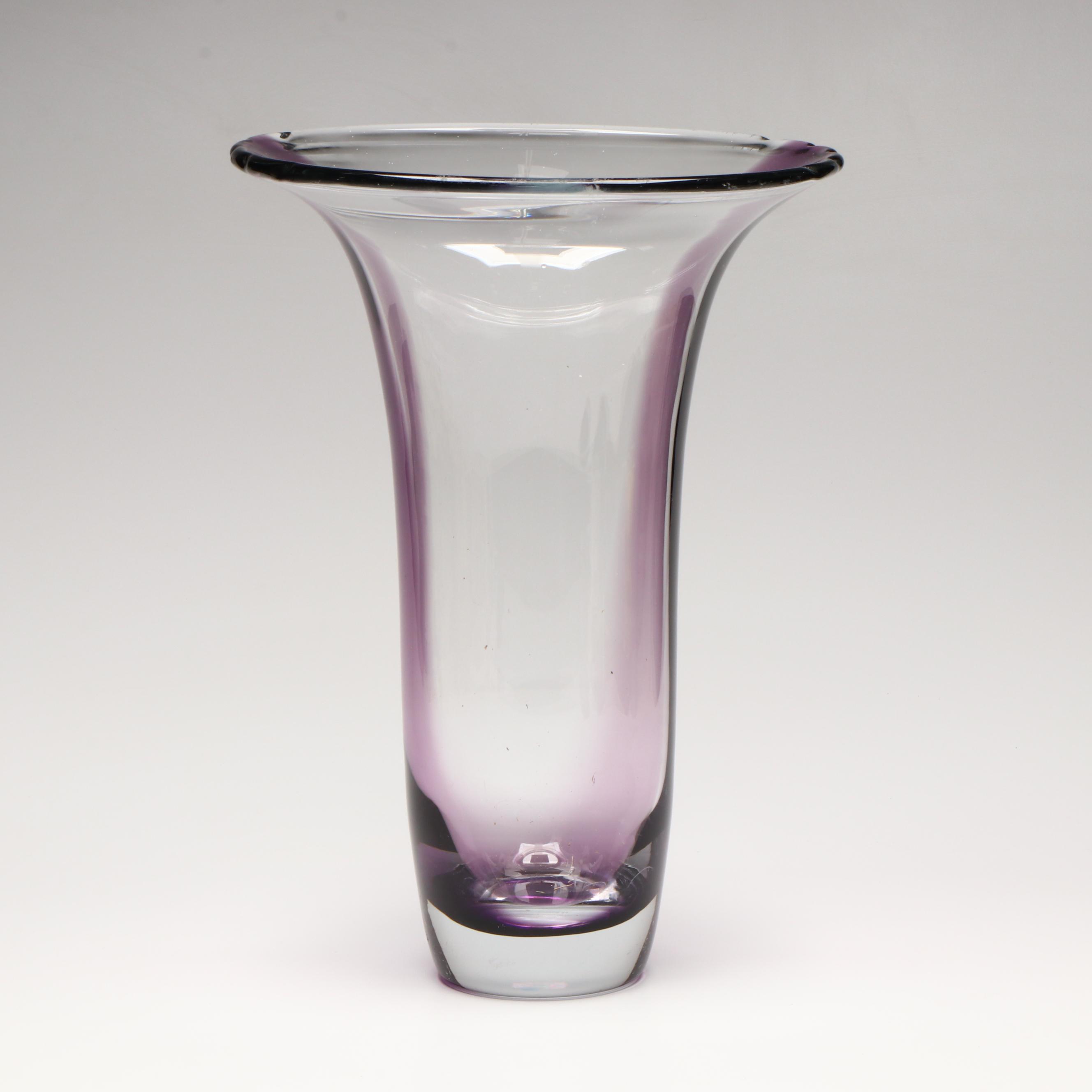 Trumpet Glass Vase