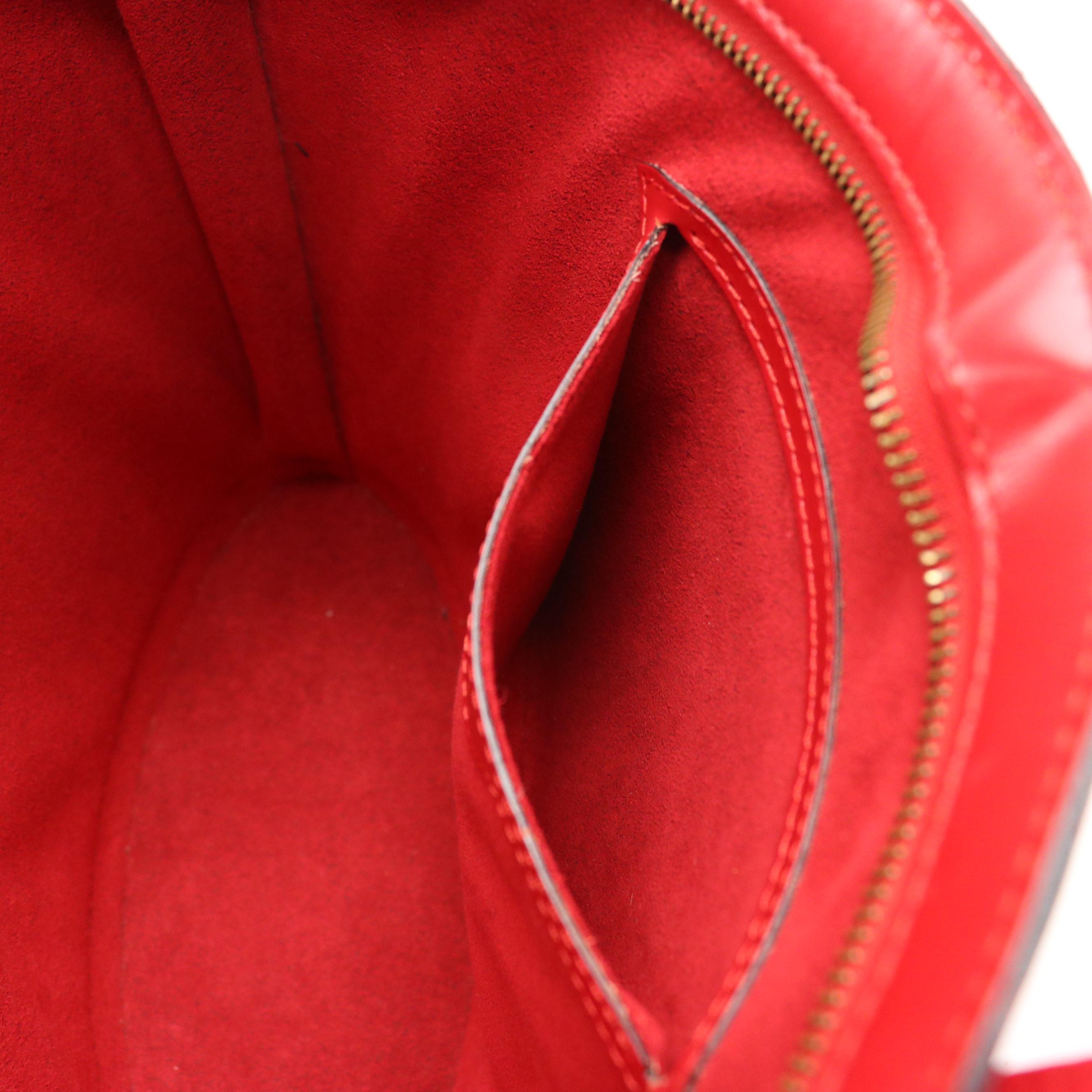 Louis Vuitton Saint Jacques PM in Castilian Red Epi/Smooth Leather