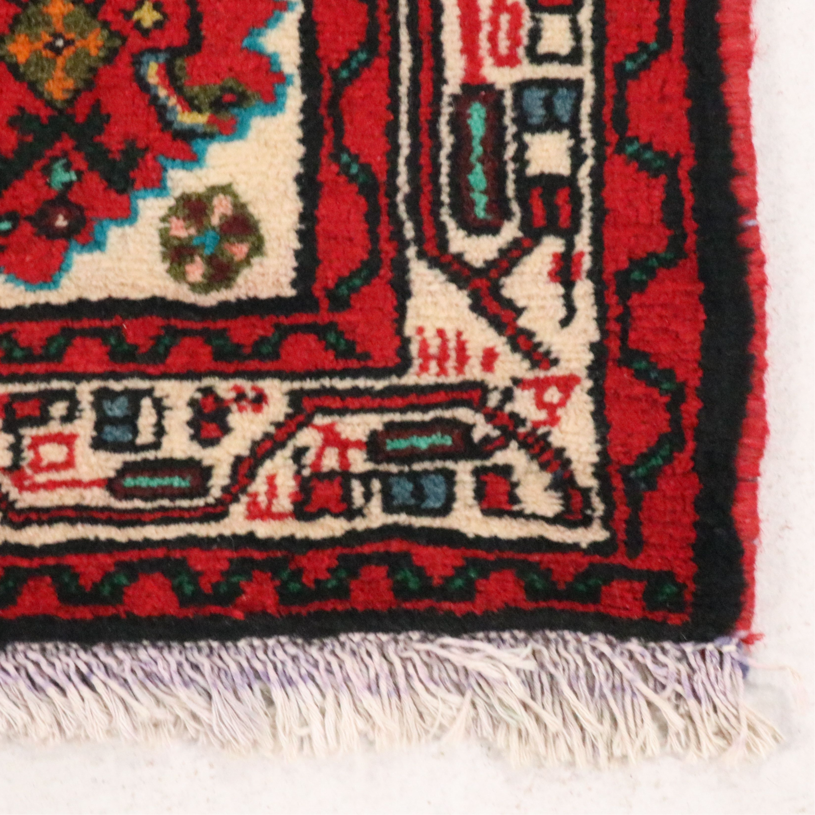 2'5 x 12'7 Hand-Knotted Persian Veramin Carpet Runner