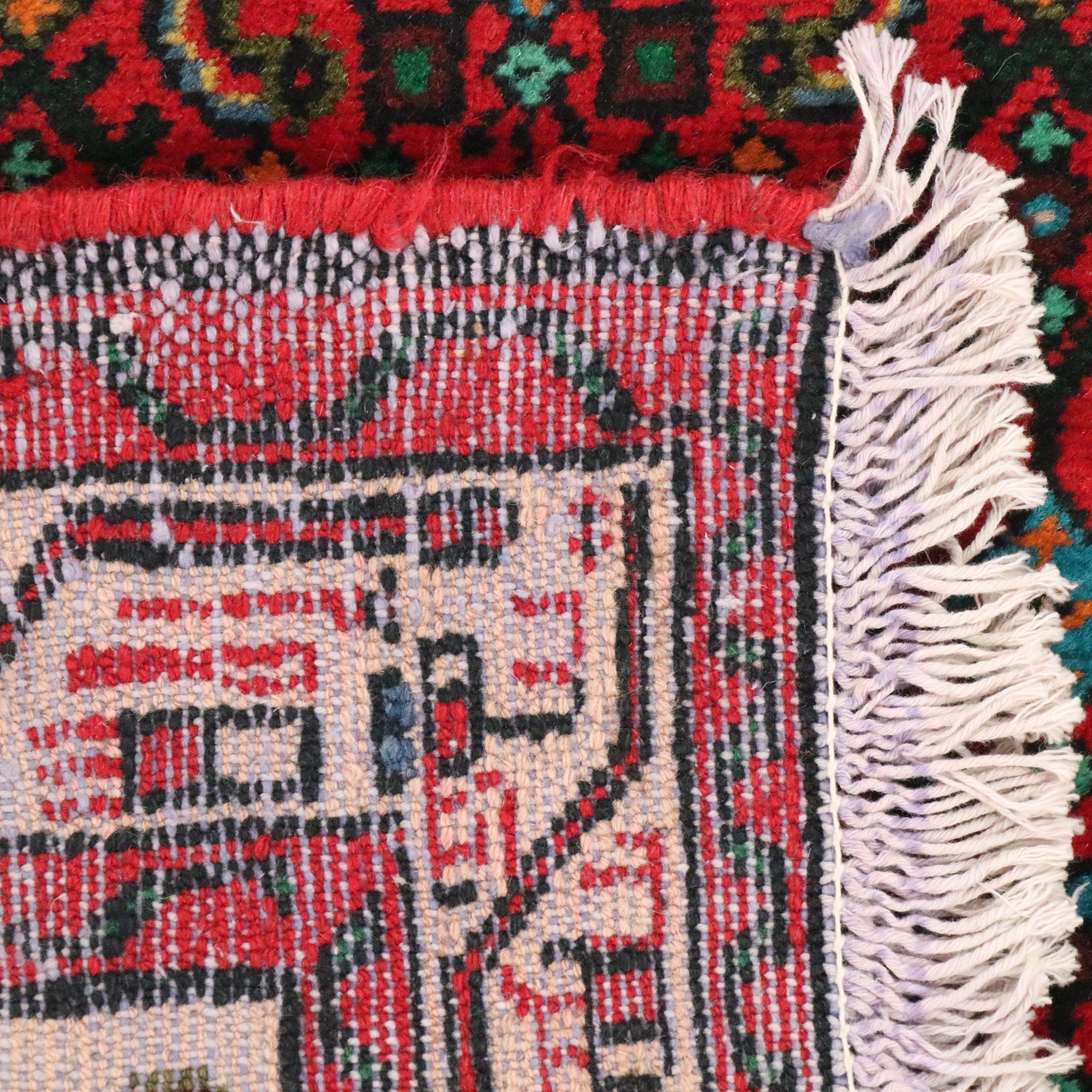 2'5 x 12'7 Hand-Knotted Persian Veramin Carpet Runner