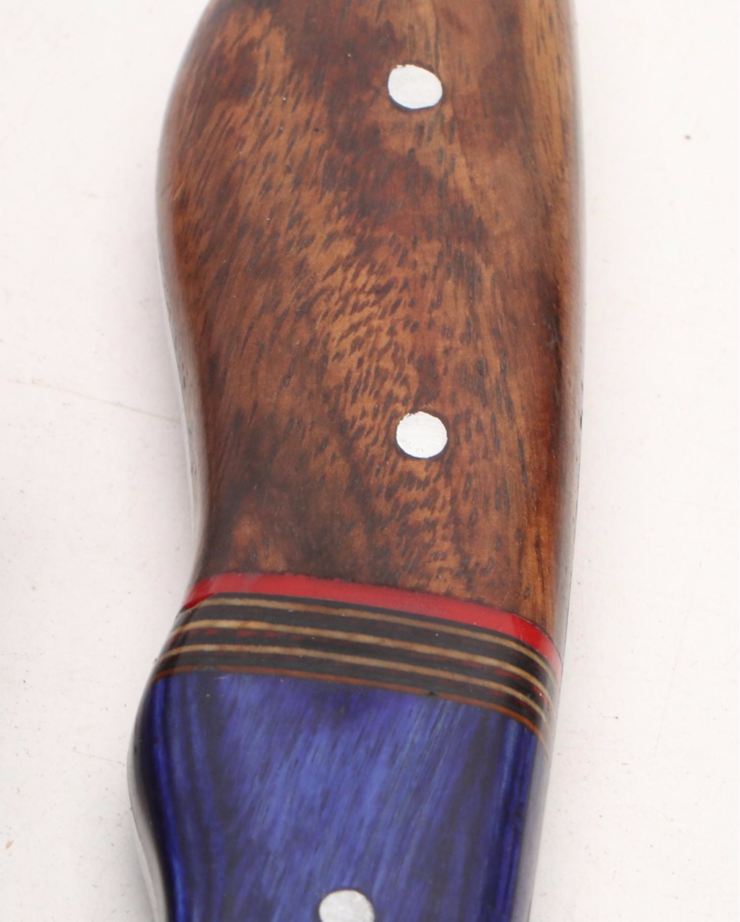 Antler Handled and Damascus Steel Skinner Knives with Hunting Knives