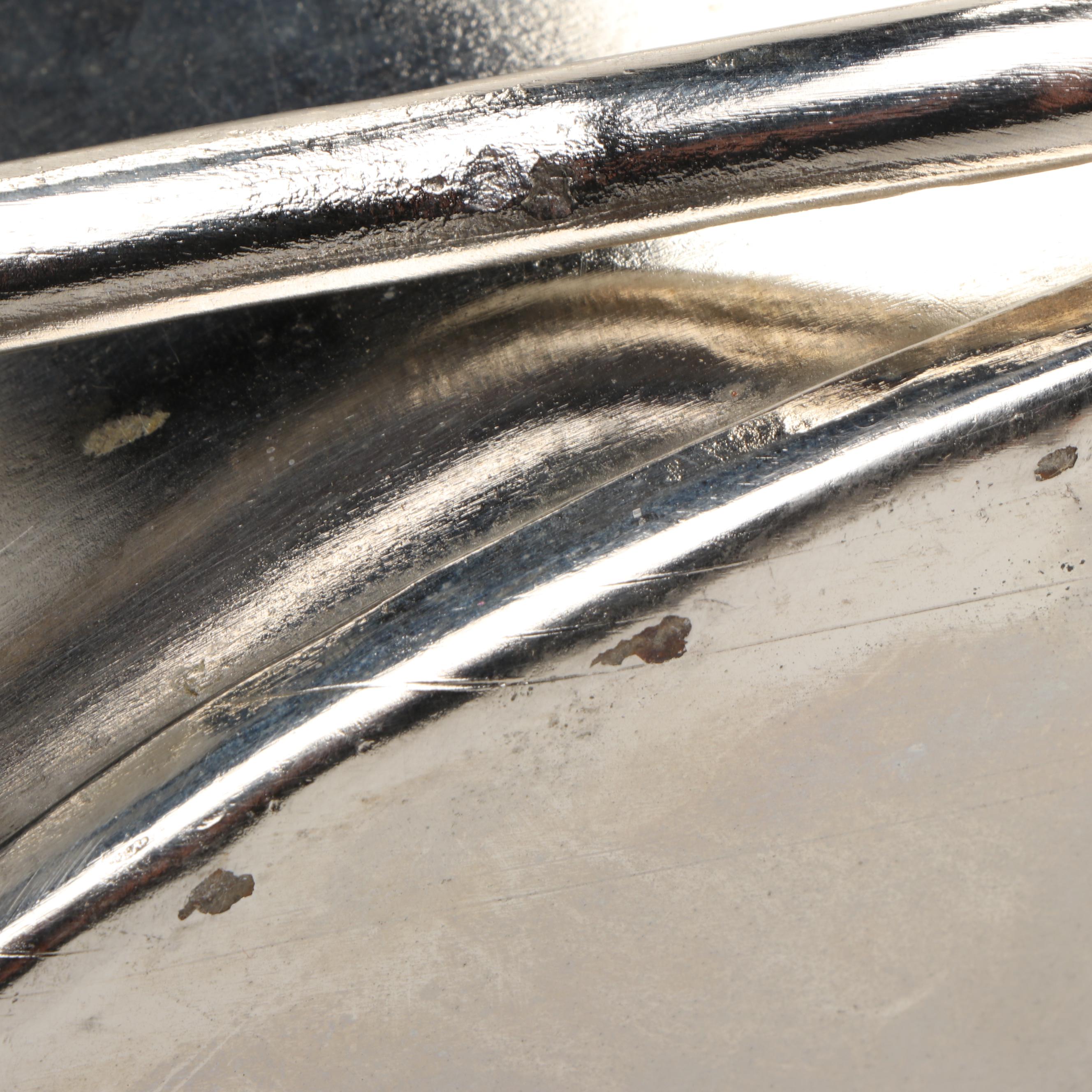 Mid Century Modern Style Metal Ice Bucket with Lid, Mid to Late 20th Century