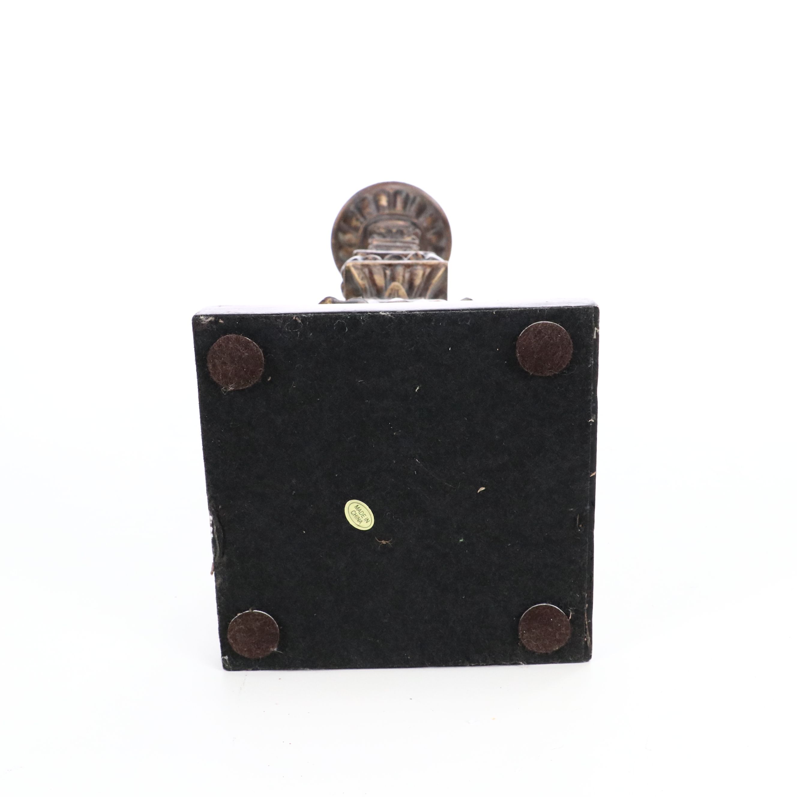 Rococo Style Pillar Candle Holders