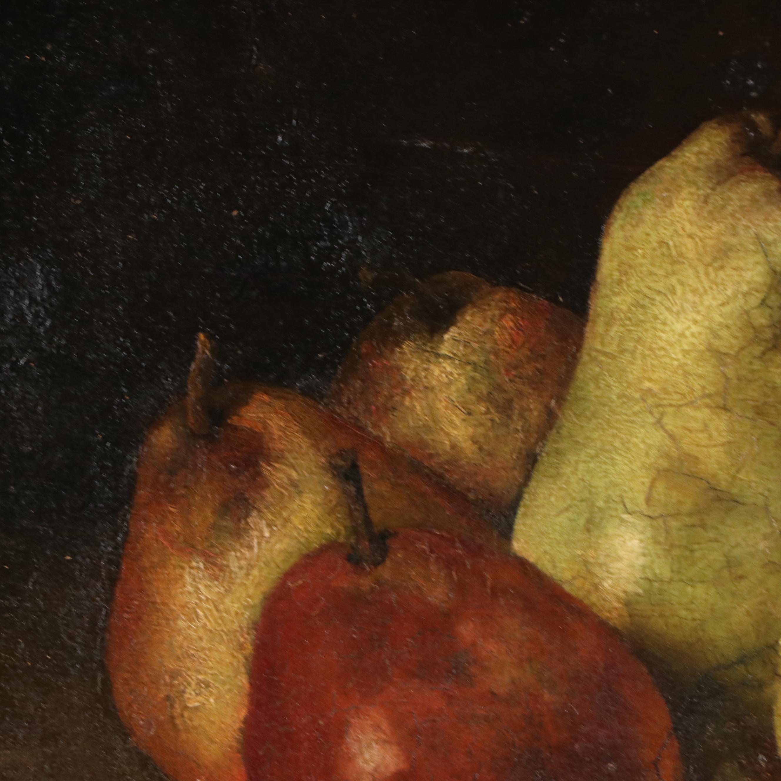 Eugène Bessard  Still Life Oil Painting "Les Poires"