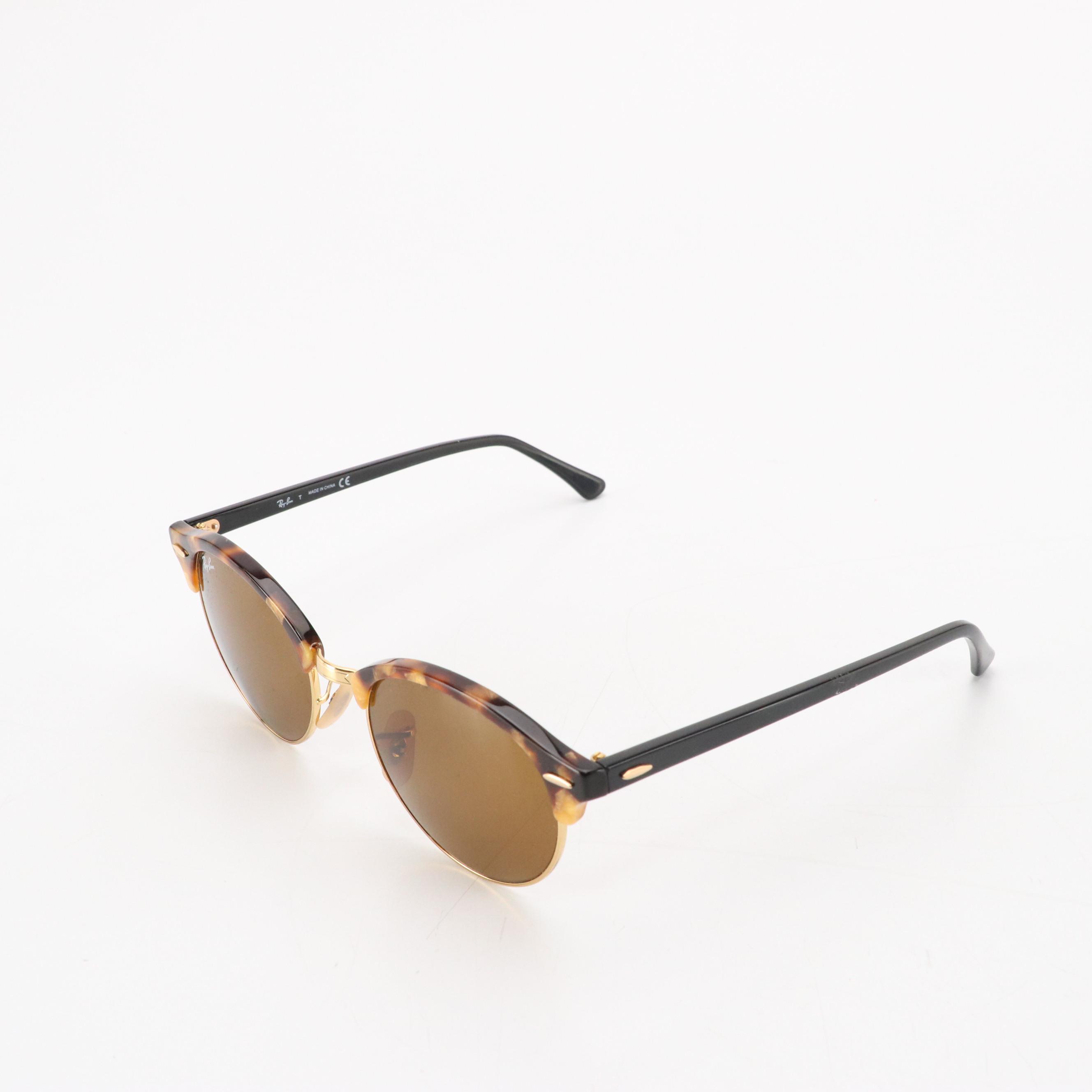 Ray-Ban RB4246 Clubround Classic Wayfarer Sunglasses with Case