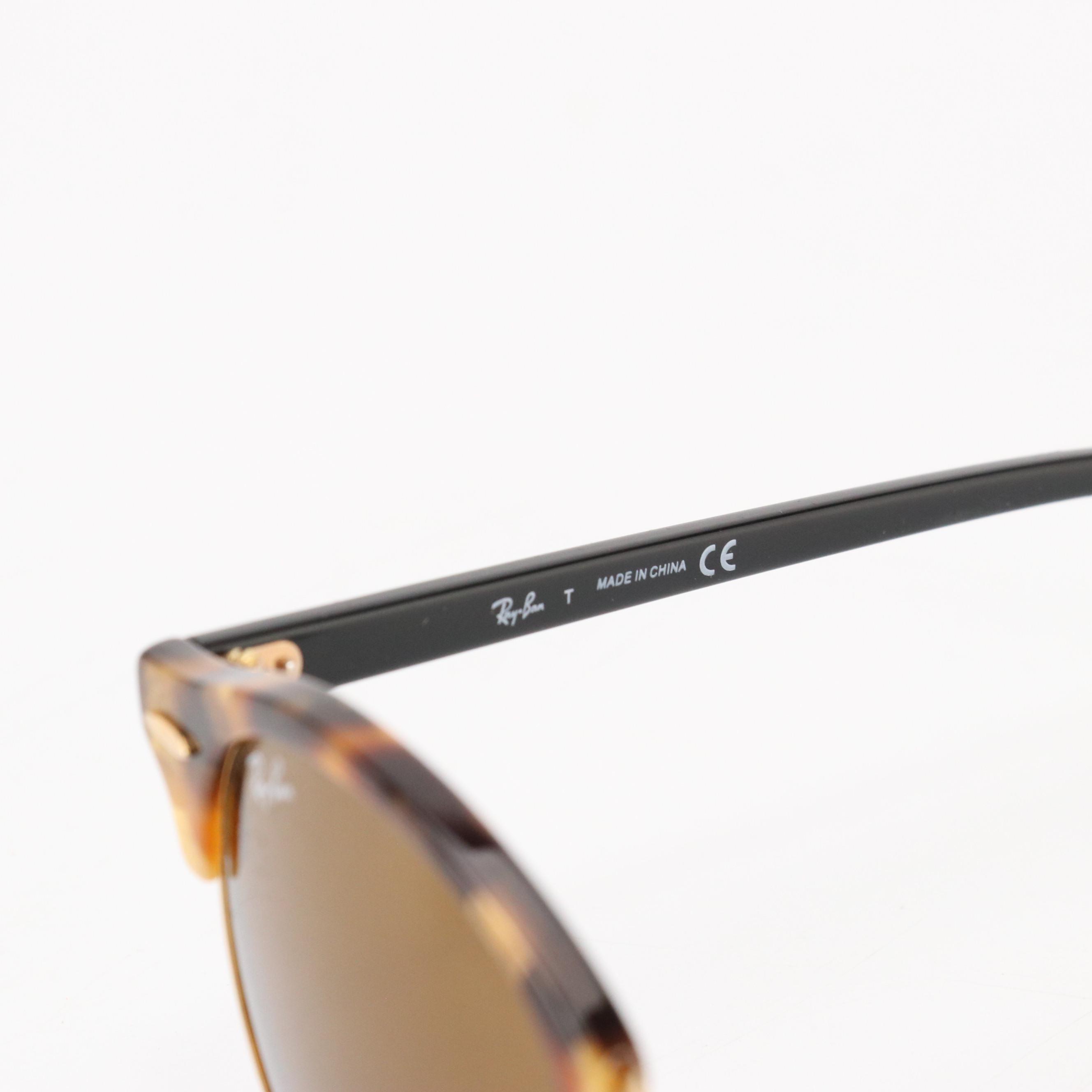 Ray-Ban RB4246 Clubround Classic Wayfarer Sunglasses with Case