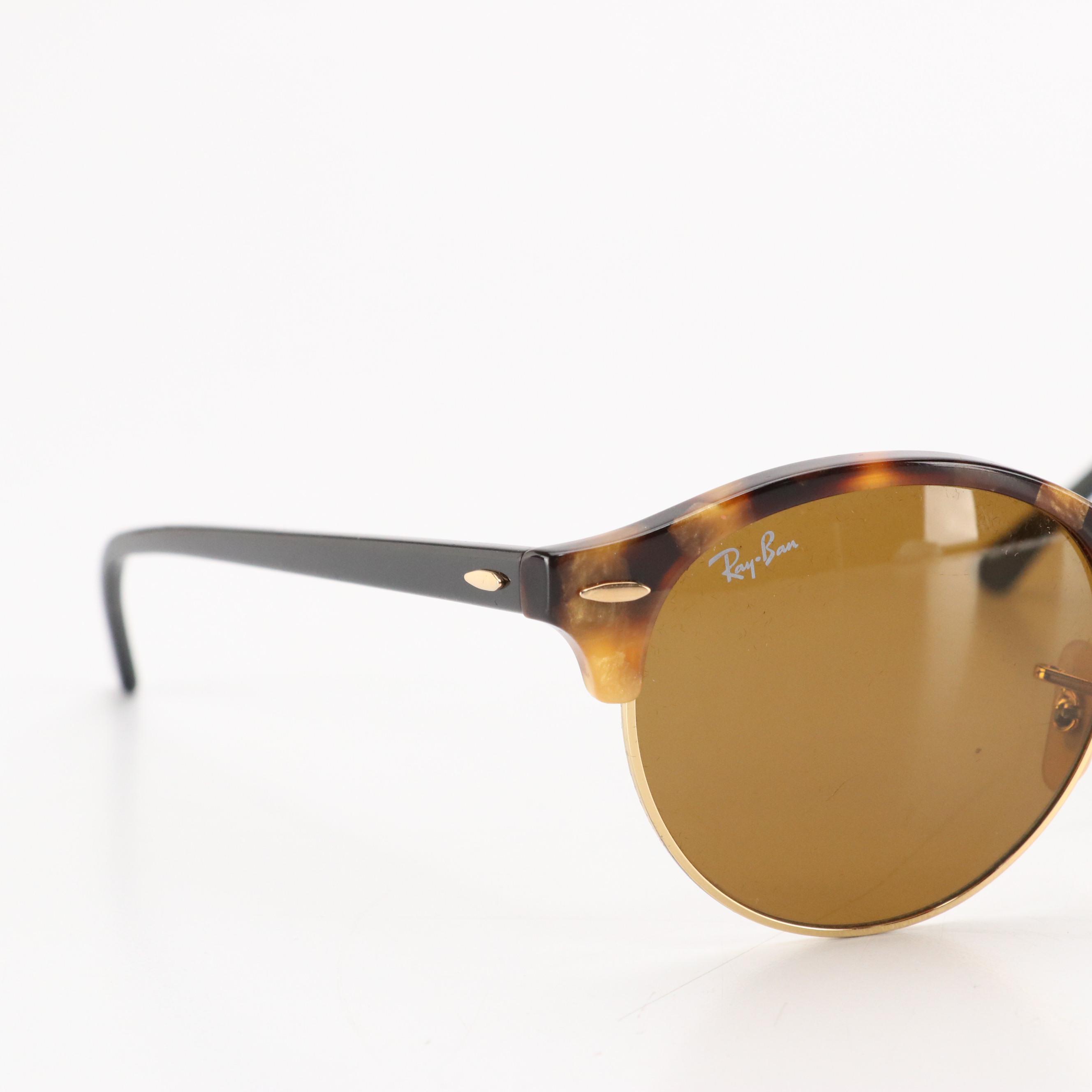 Ray-Ban RB4246 Clubround Classic Wayfarer Sunglasses with Case