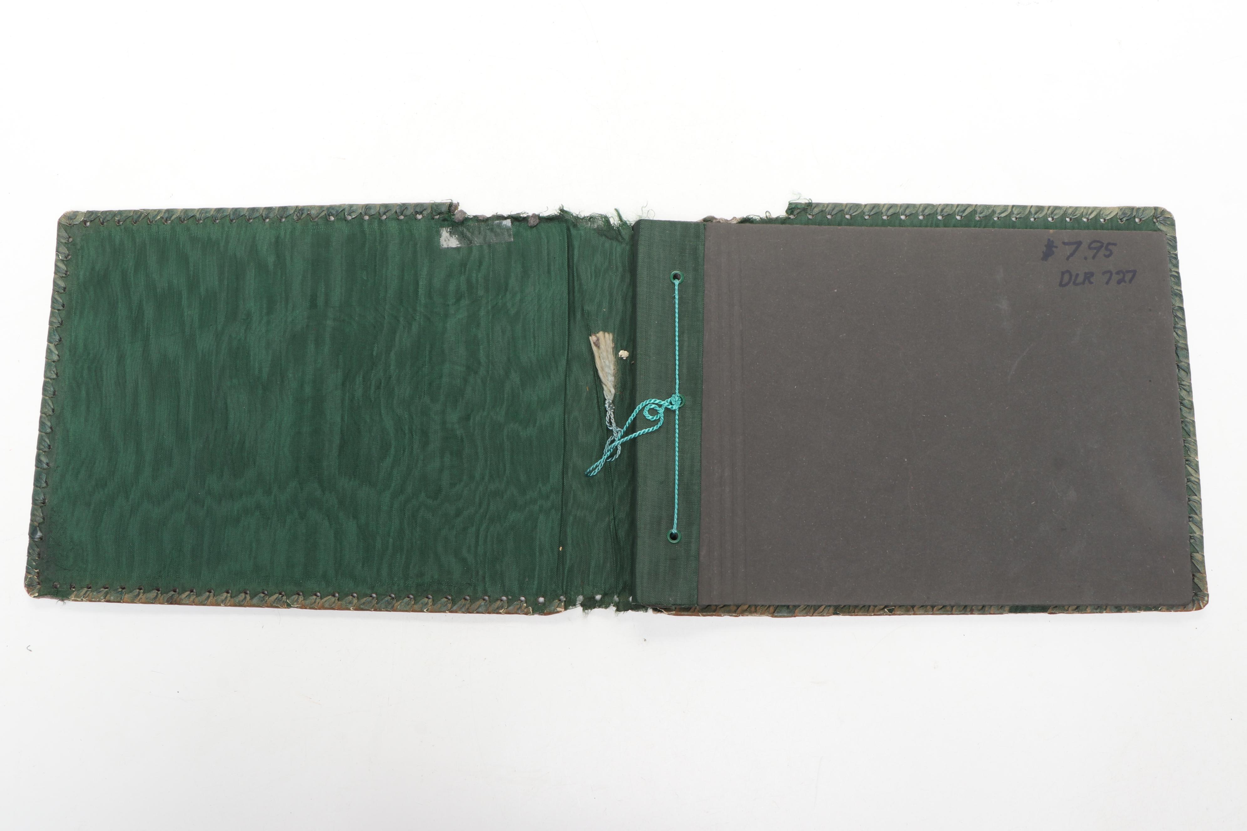 Embossed Leather Scrapbook Albums with Two-Picture Photo Holder