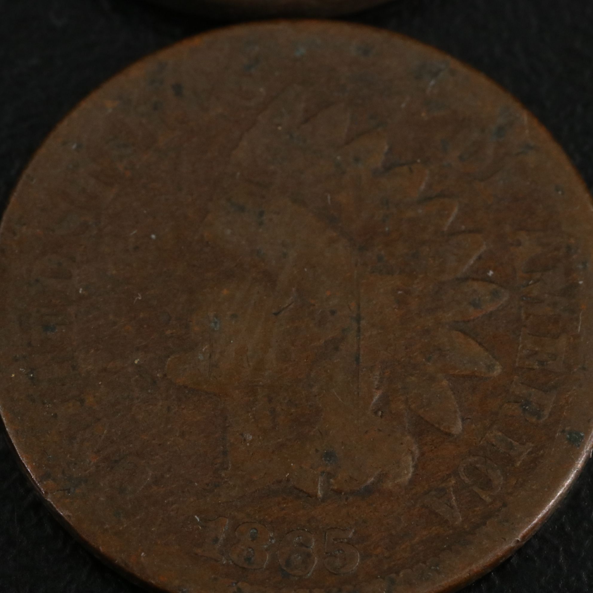 Seven Earlier Indian Head Cents, Including Copper-Nickel, 1860s