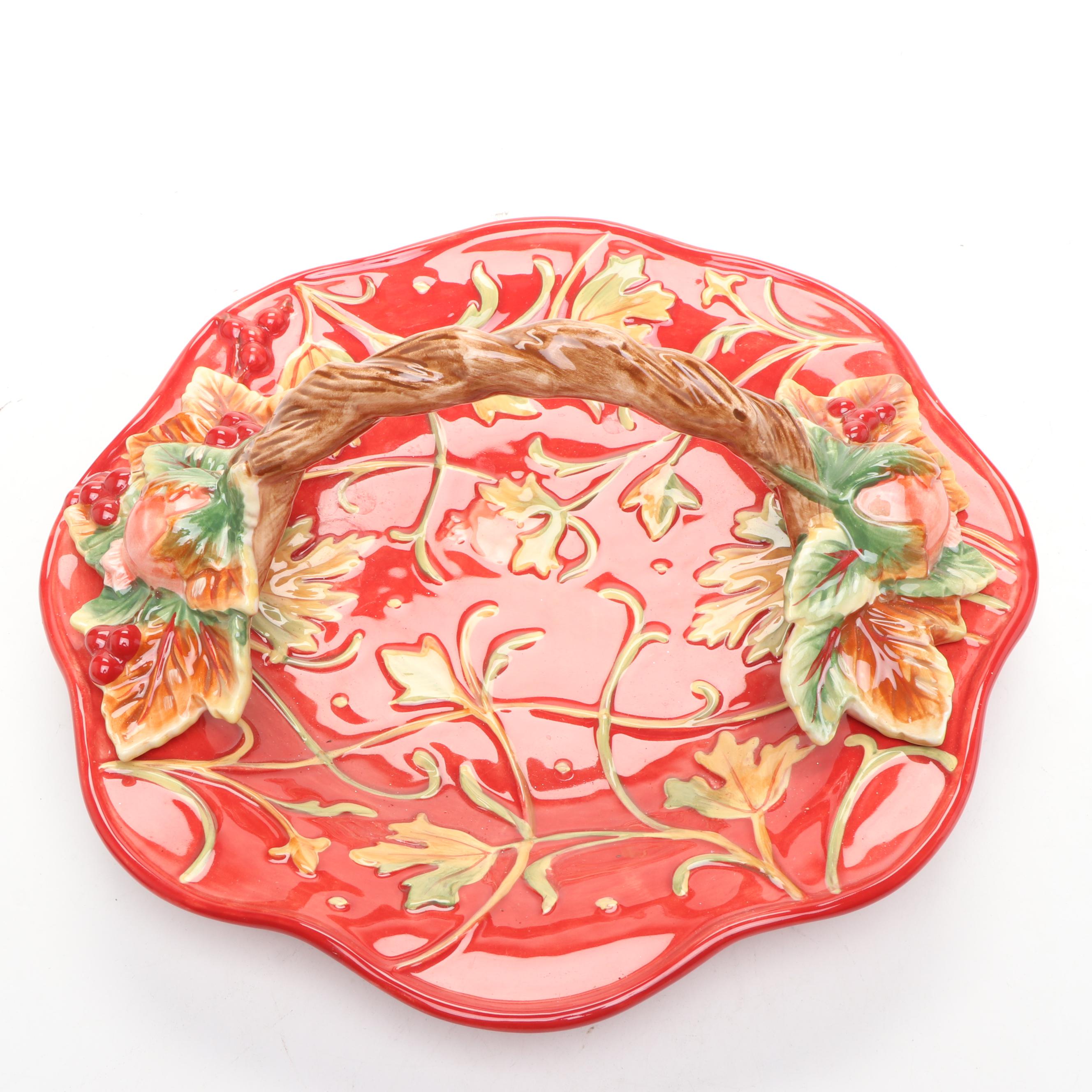 Fitz and Floyd "Bountiful Holiday" and Other Ceramic Serveware