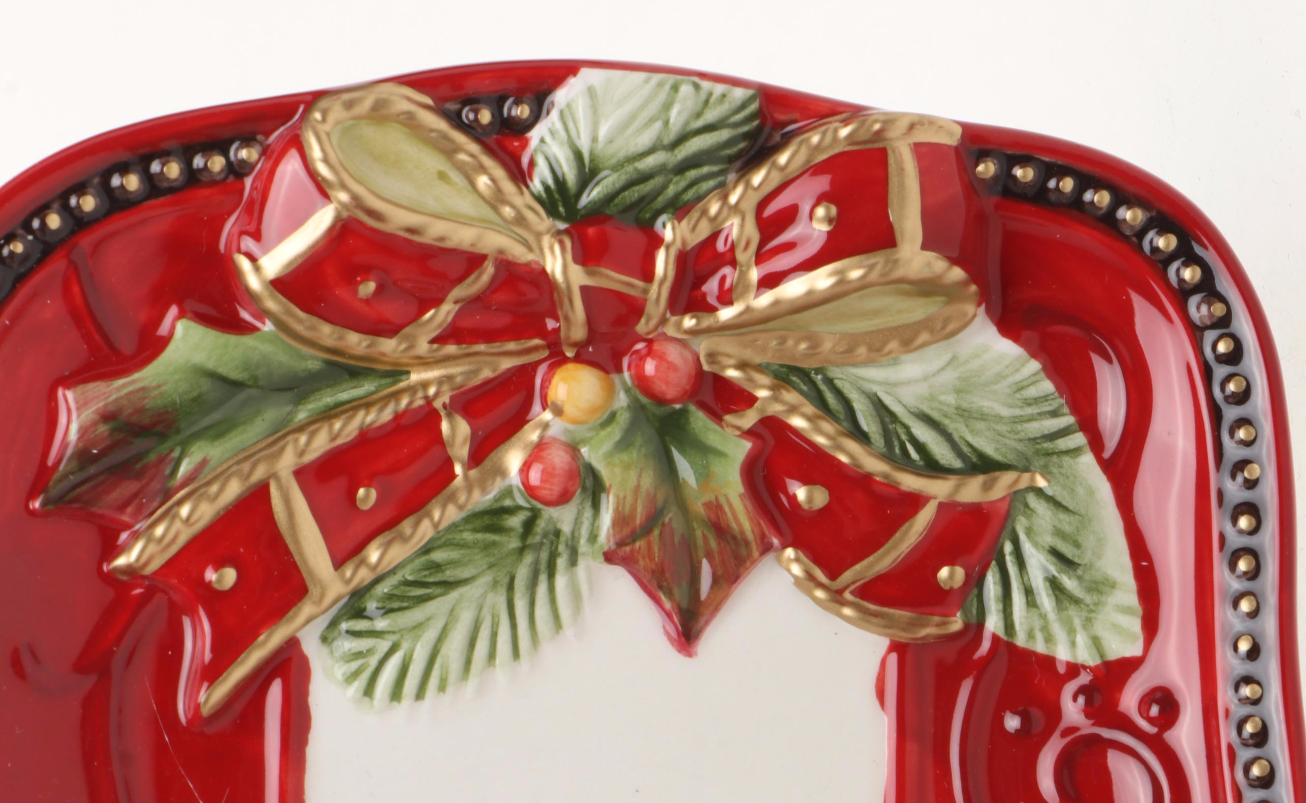 Fitz and Floyd "Bountiful Holiday" and Other Ceramic Serveware