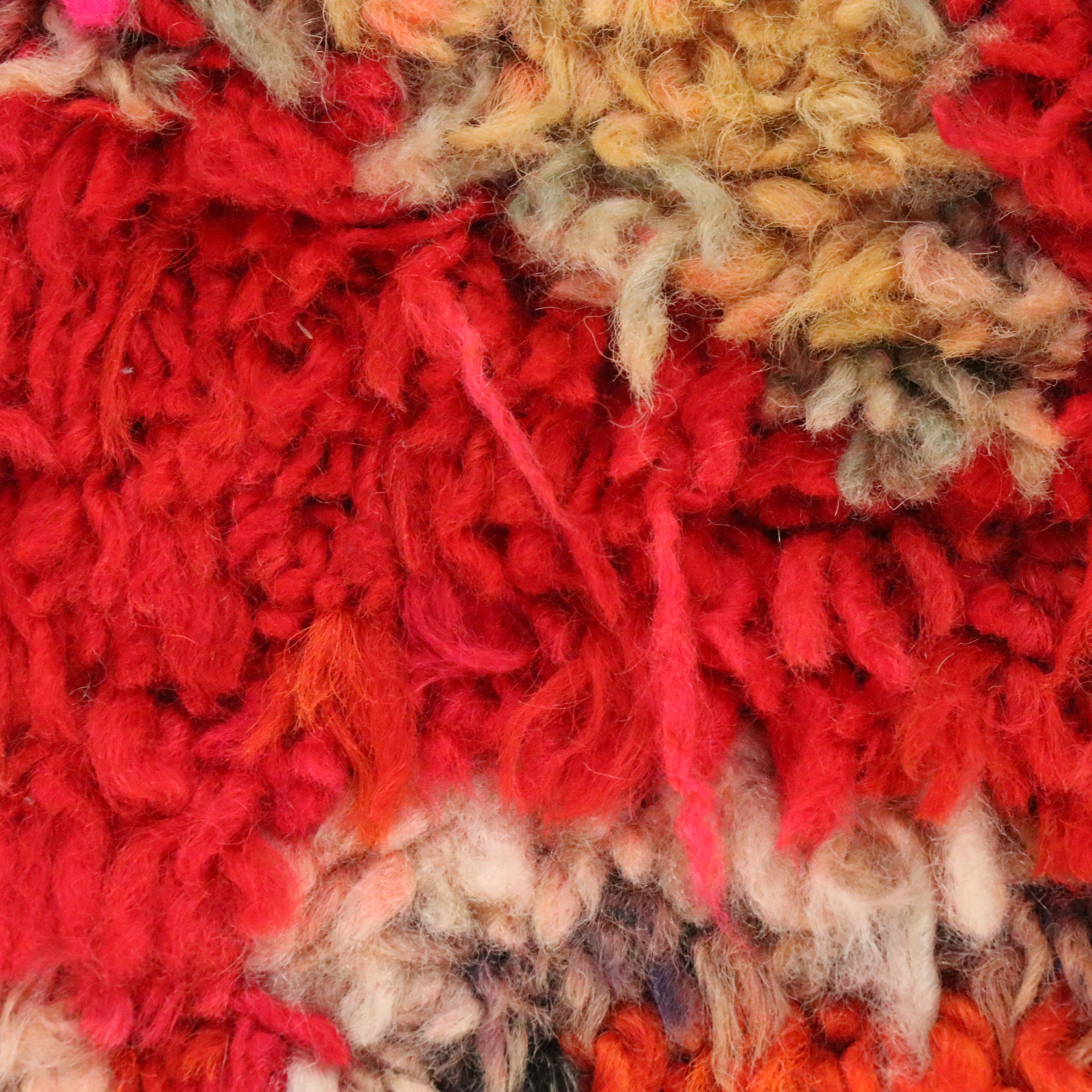 2'9 x 10'6 Hand-Knotted Moroccan Berber Carpet Runner Long Rug