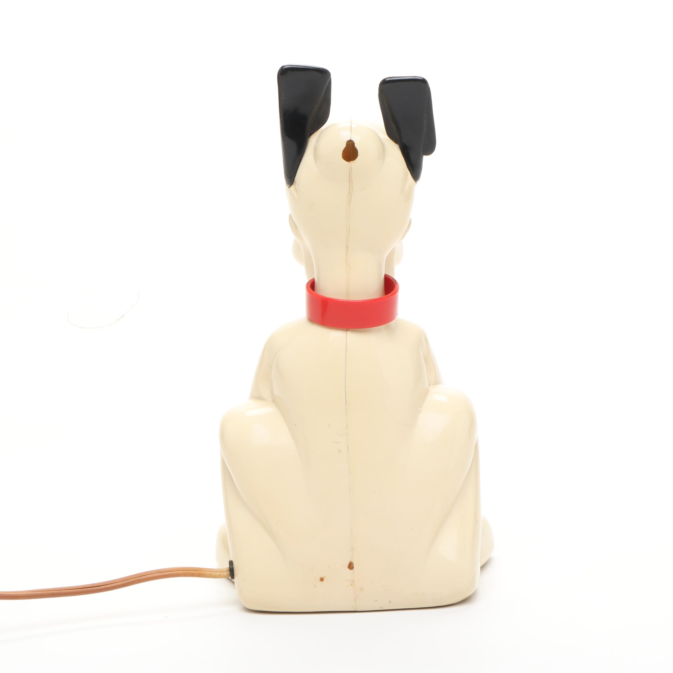 Allied Mfg. Company Plastic Pluto Electric Clock, Mid-20th Century