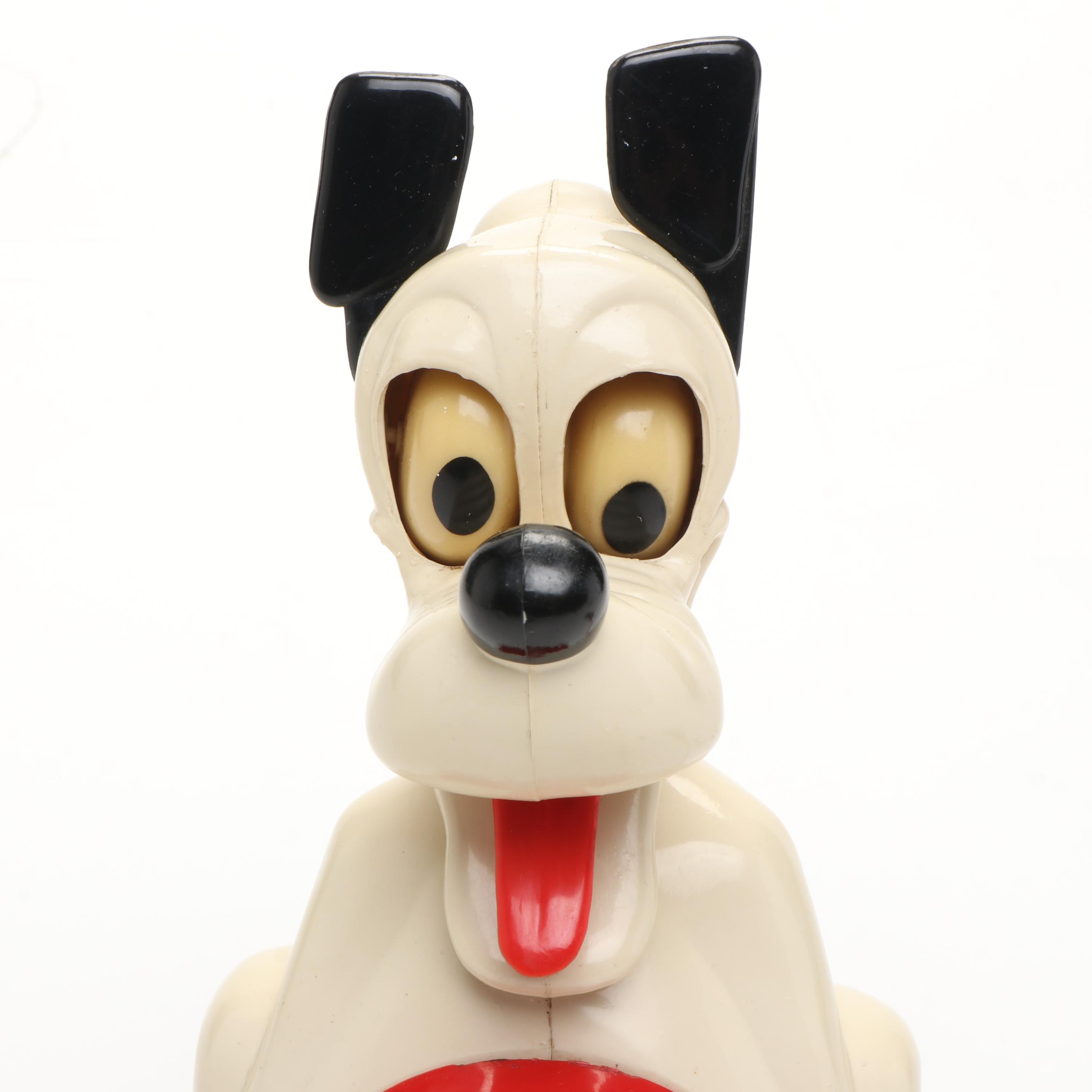 Allied Mfg. Company Plastic Pluto Electric Clock, Mid-20th Century