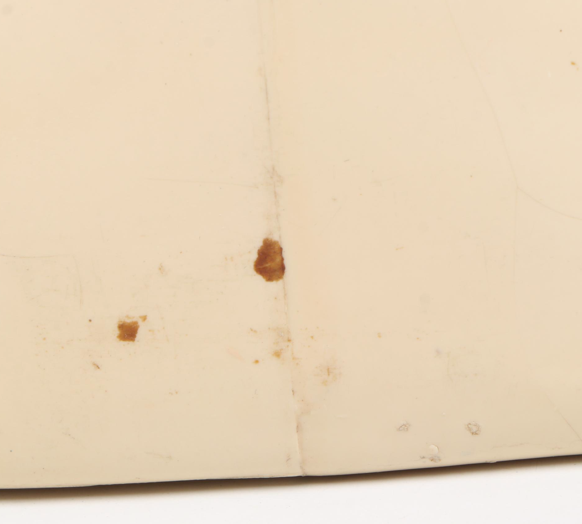 Allied Mfg. Company Plastic Pluto Electric Clock, Mid-20th Century