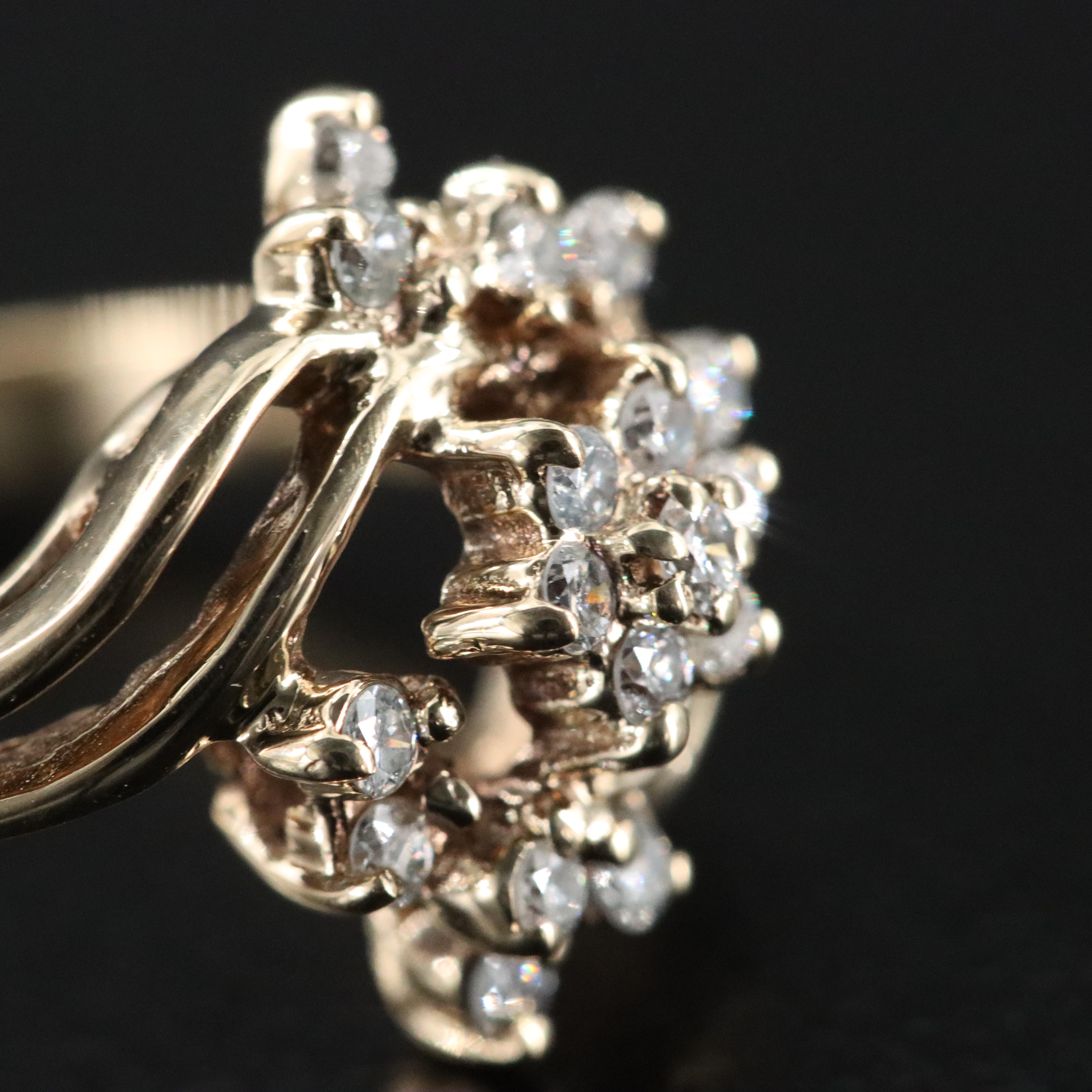 14K 0.24 CTW Diamond Ring