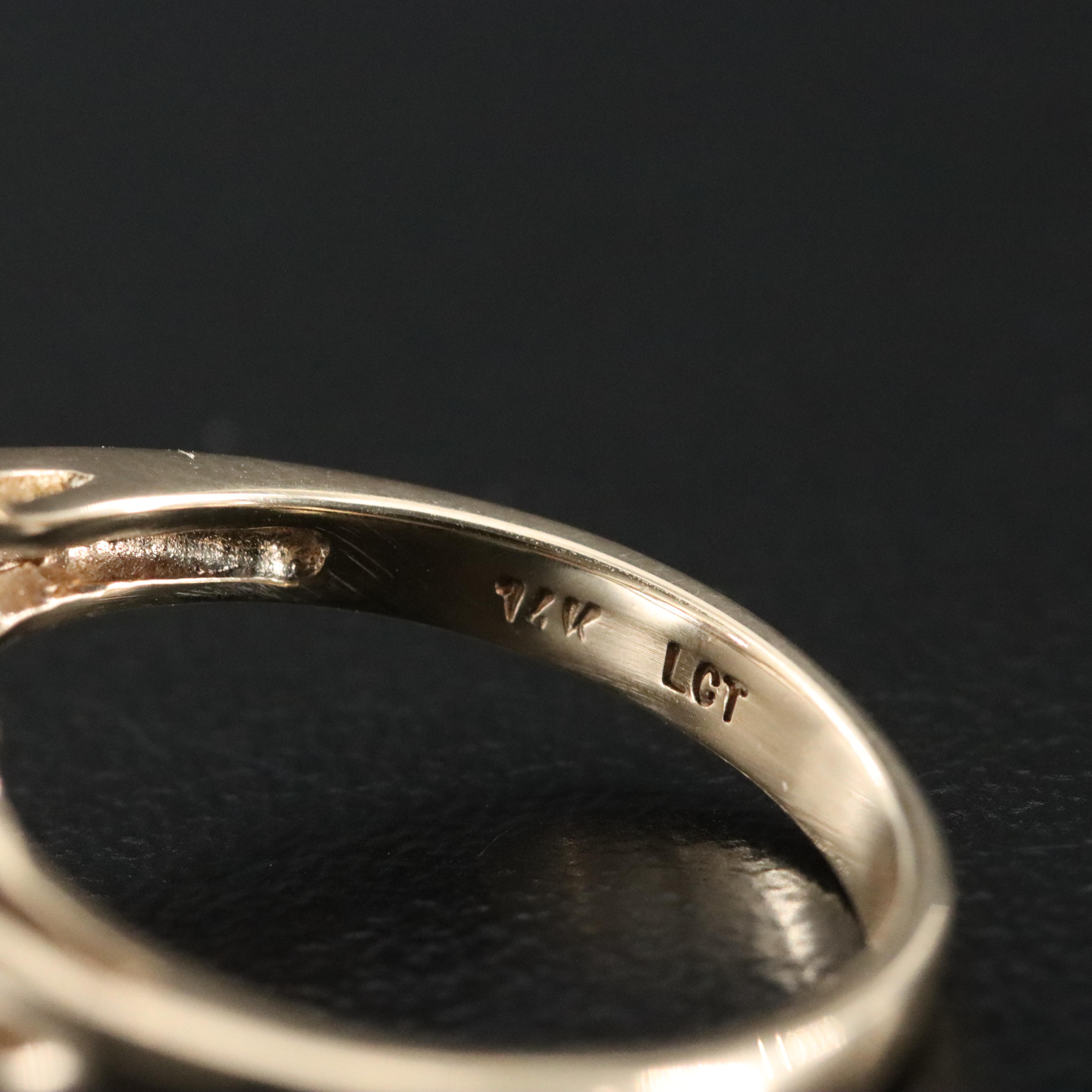 14K 0.24 CTW Diamond Ring