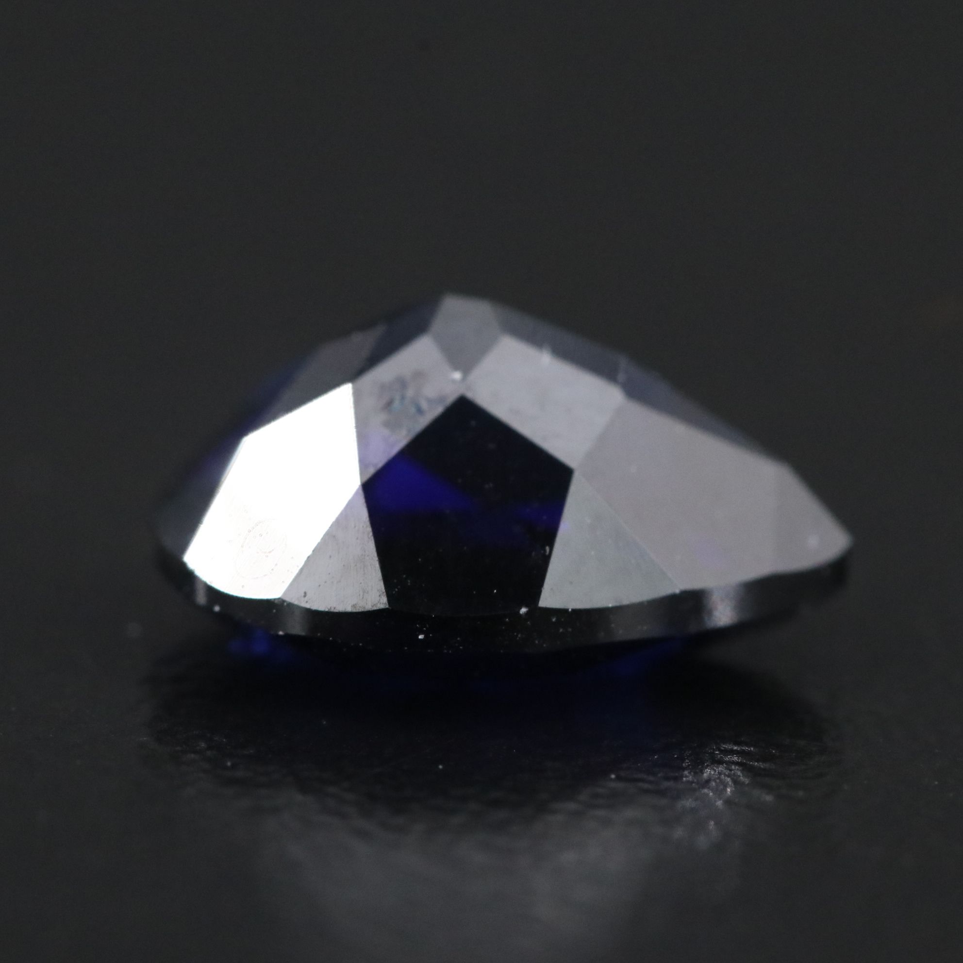 Loose 4.44 CT Lab Grown Sapphire
