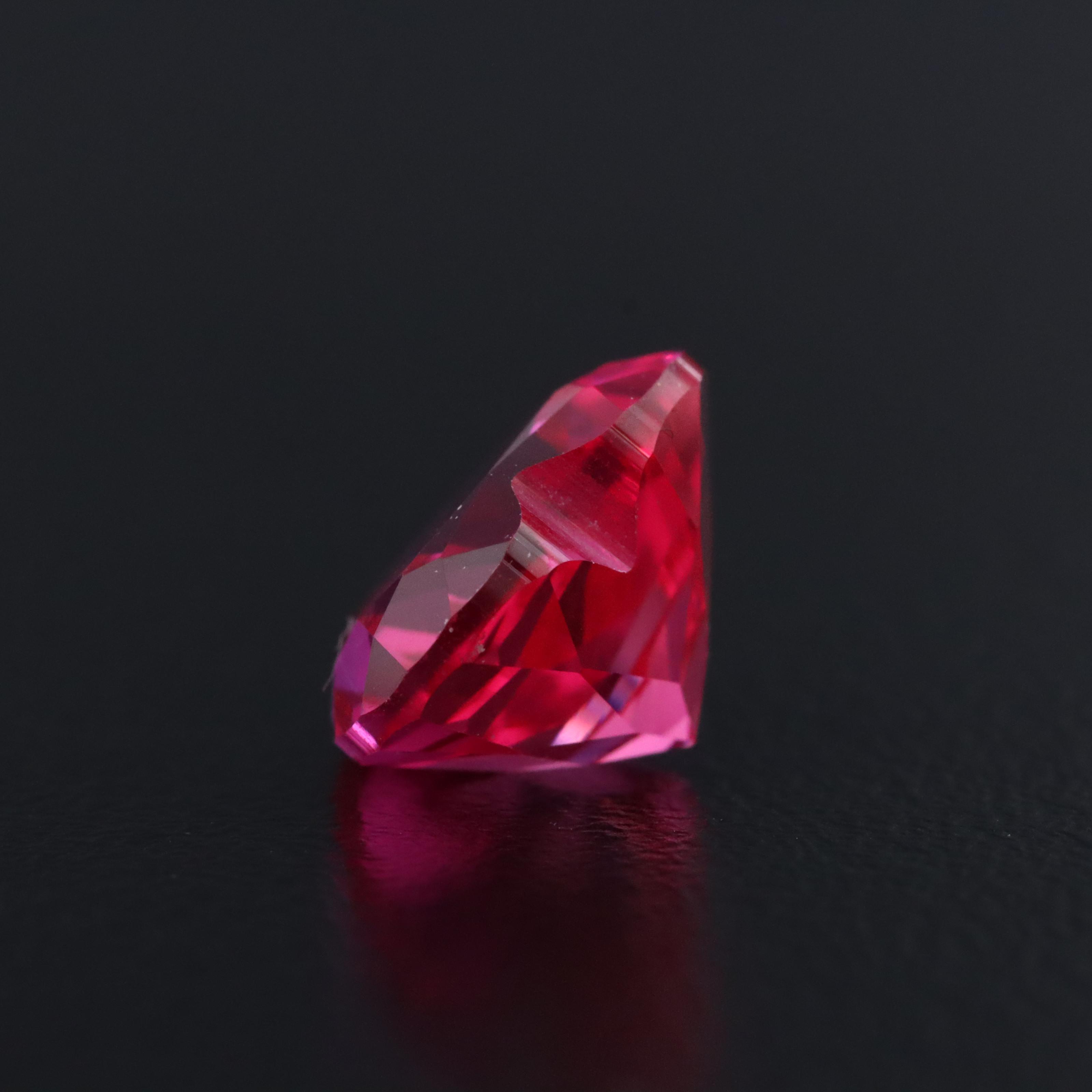 Loose 4.78 CT Lab Grown Ruby