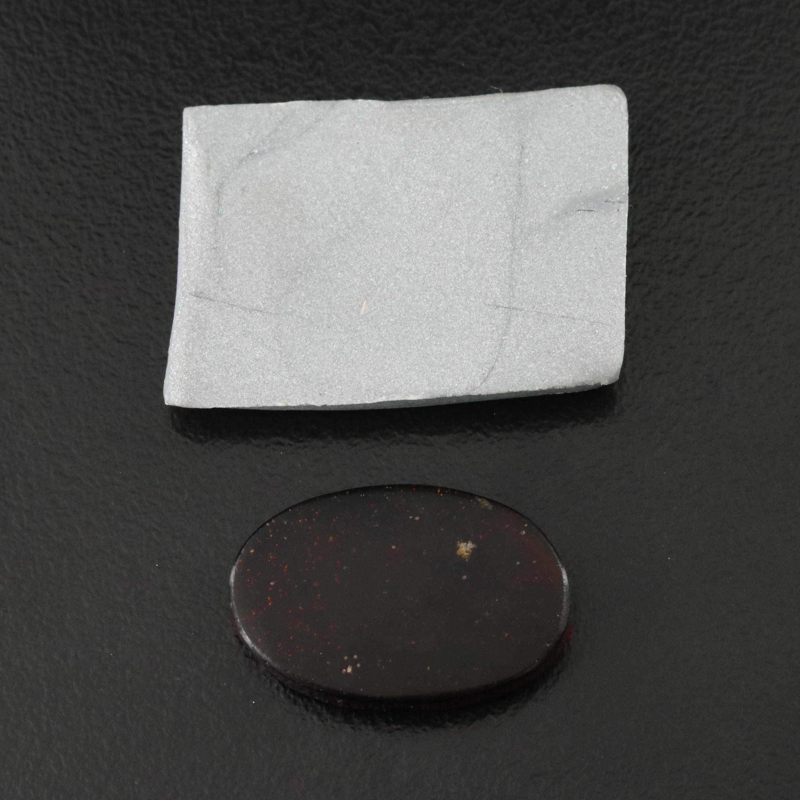 Grand Tour Style Glass Seal Depicting a Satyr