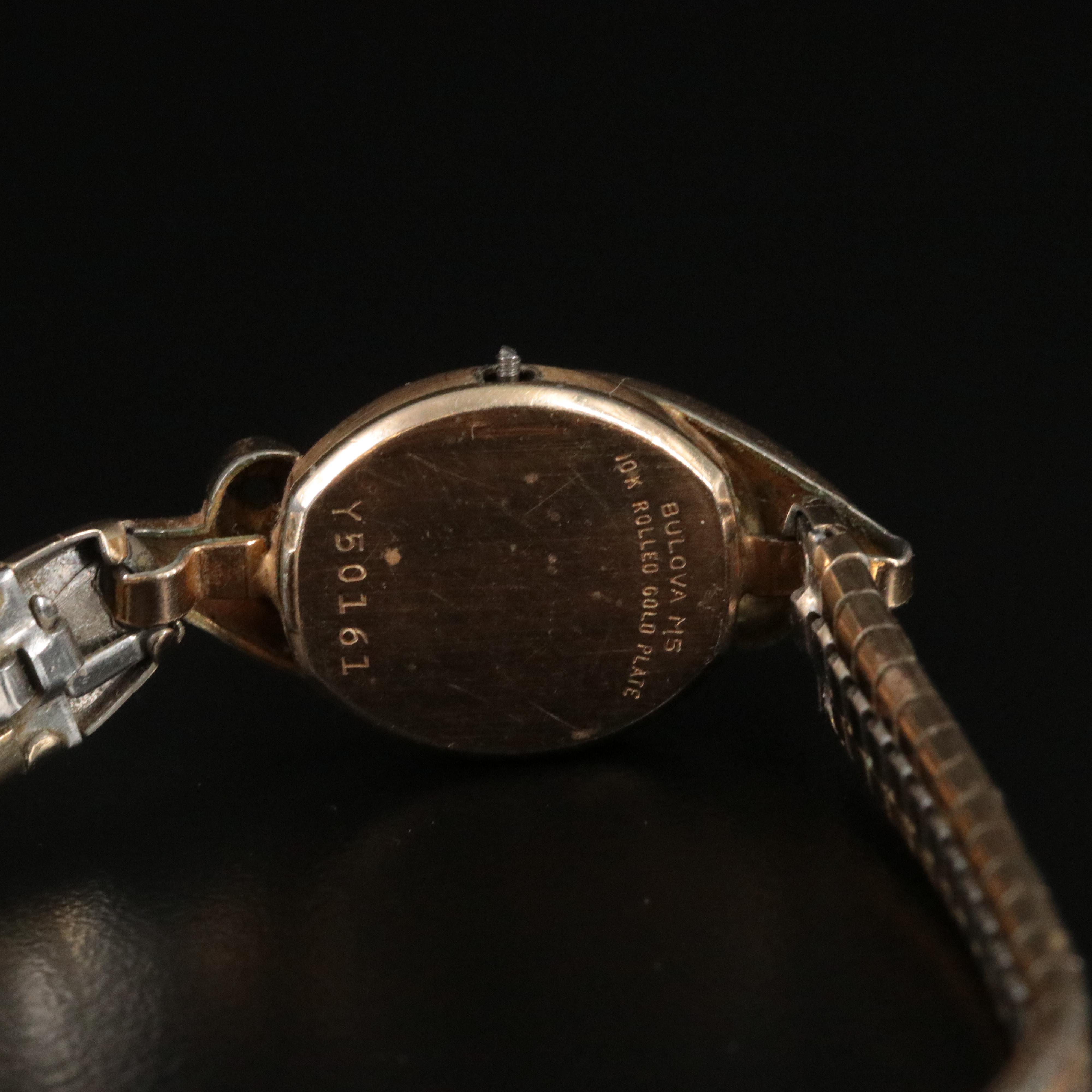 Bulova Stem Wind Watch Circa 1965