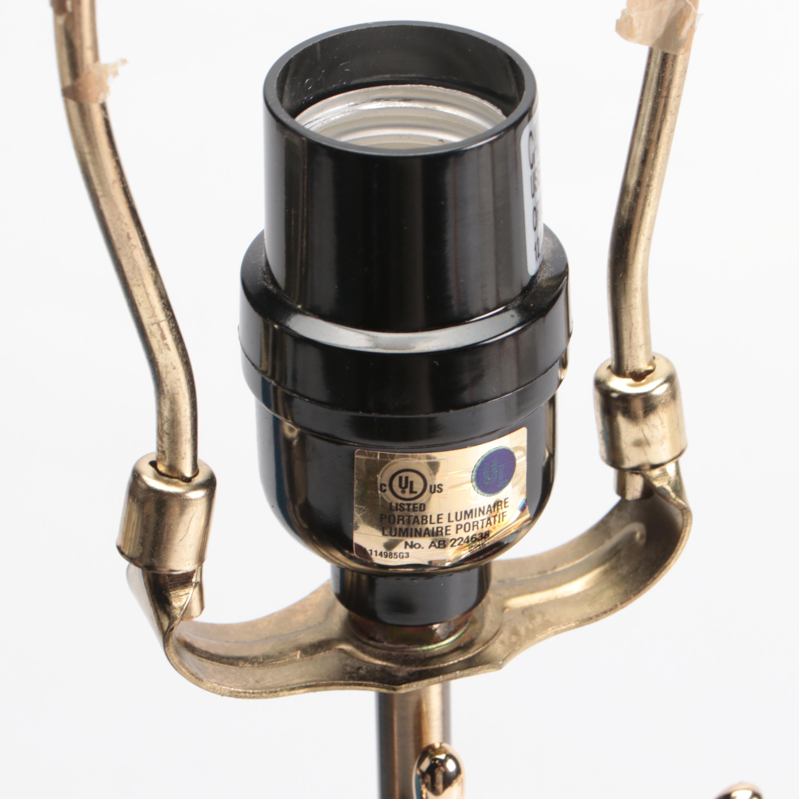 "The Beacon of Freedom" Navy Table Lamp and Wooden Flag Presentation Box