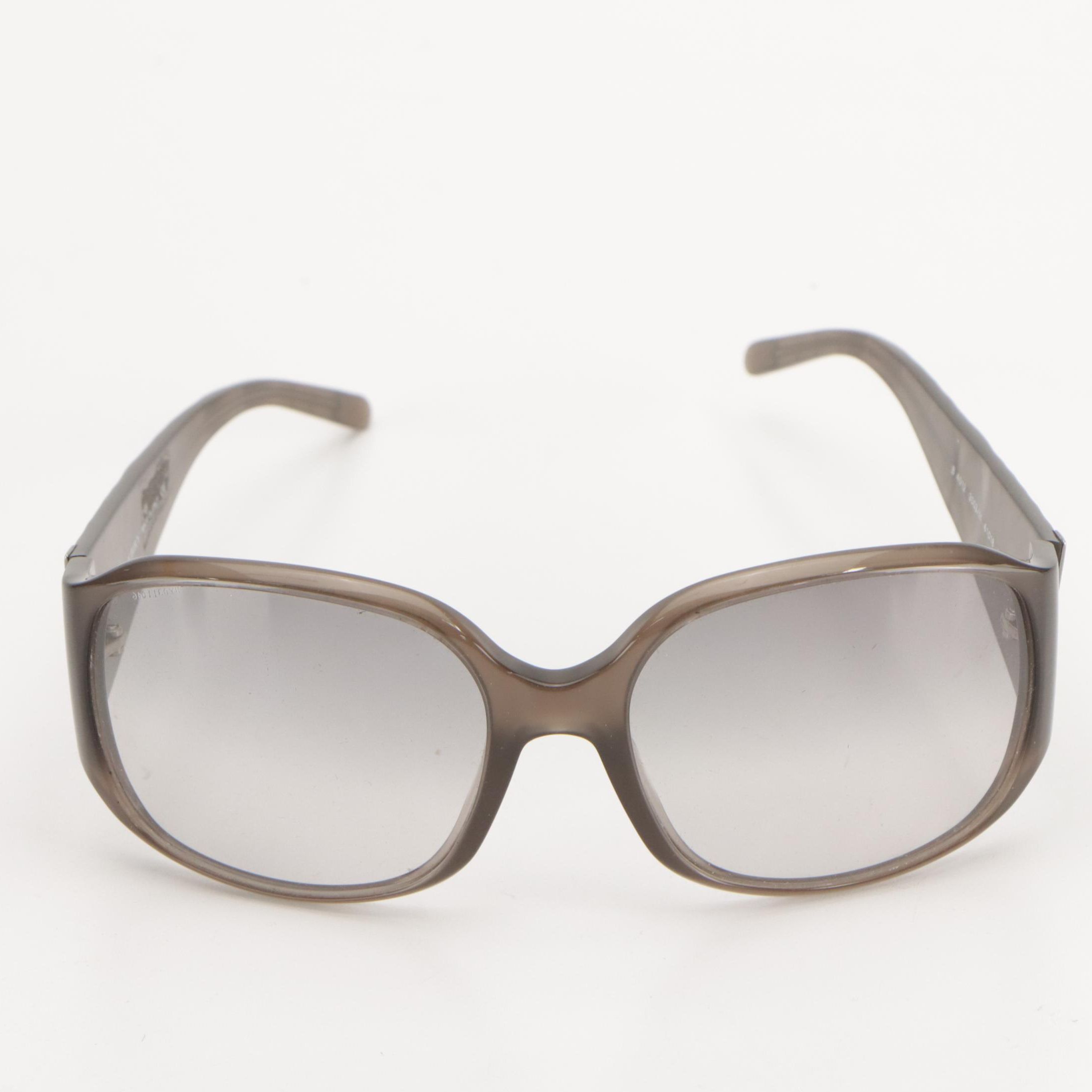 Burberry B 4012 3003/11 Oversized Sunglasses with Nova Check Accents in Case