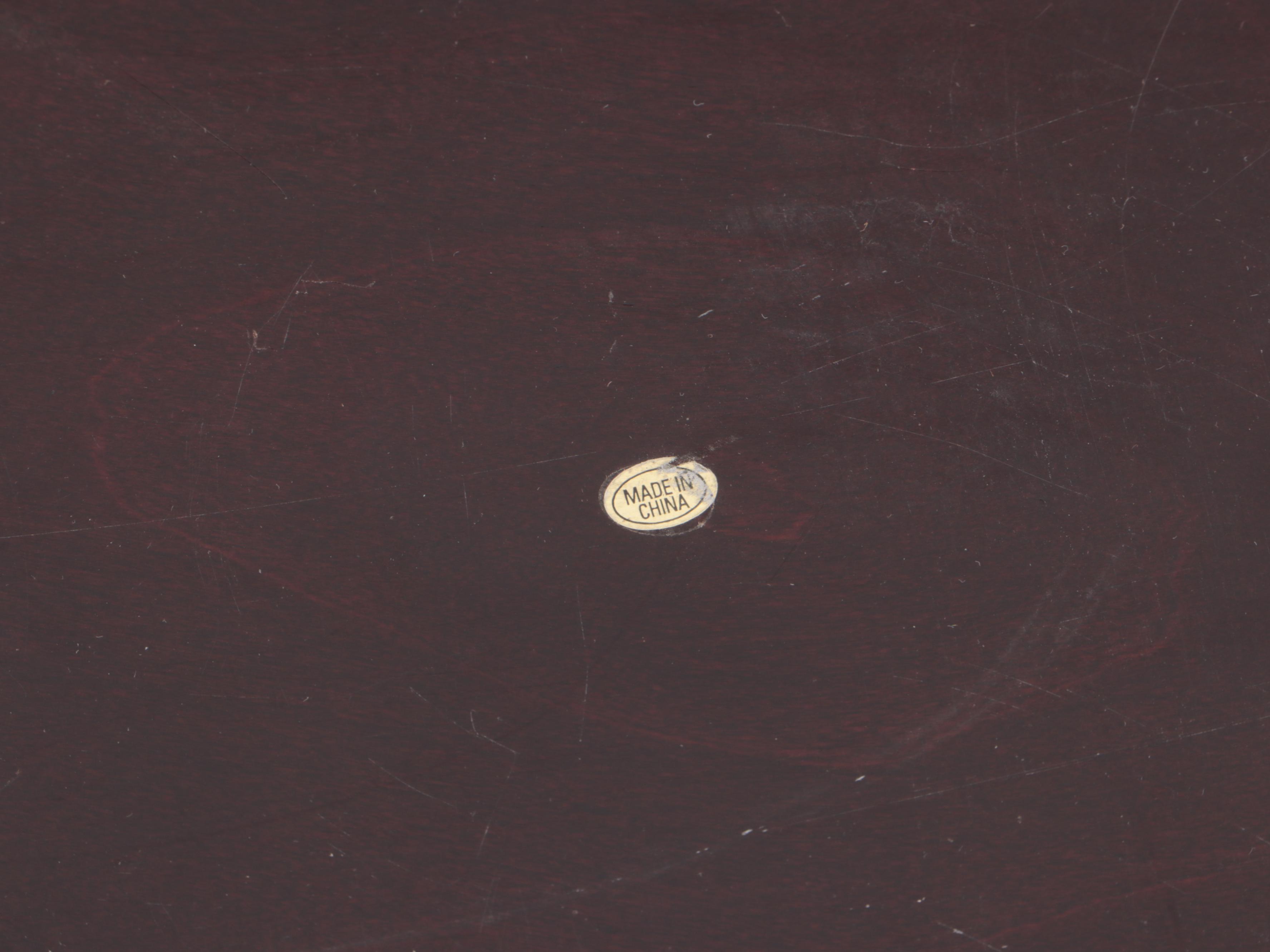 "The Beacon of Freedom" Navy Table Lamp and Wooden Flag Presentation Box