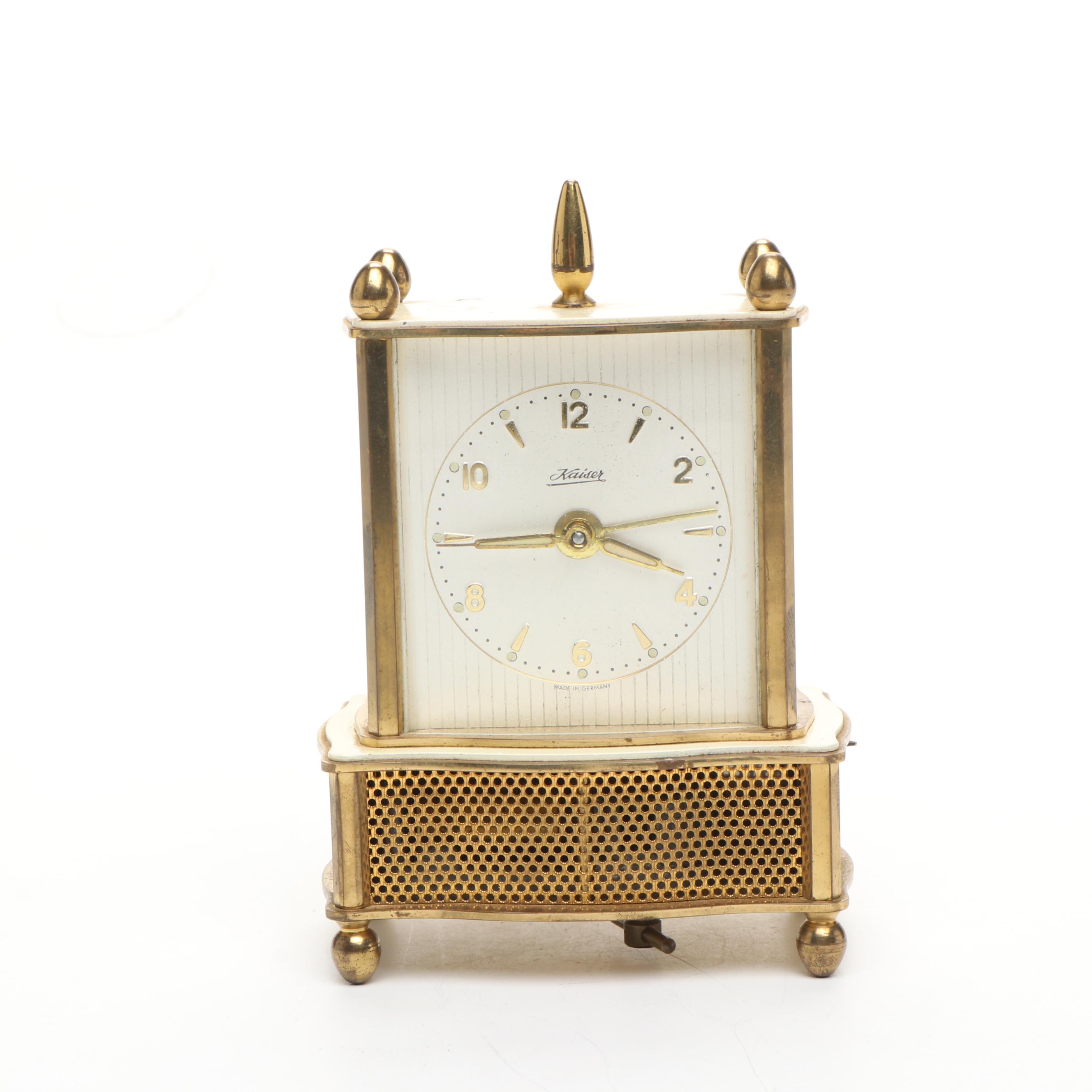 Vintage Leaf Shaped Bookends with Other Brass Letter Holder and Other Decor