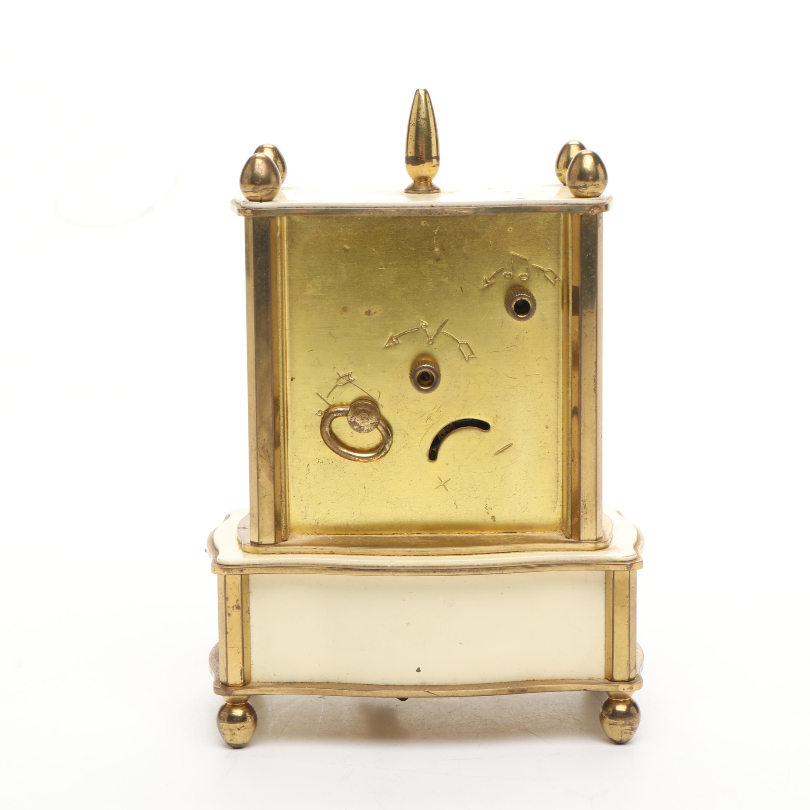 Vintage Leaf Shaped Bookends with Other Brass Letter Holder and Other Decor