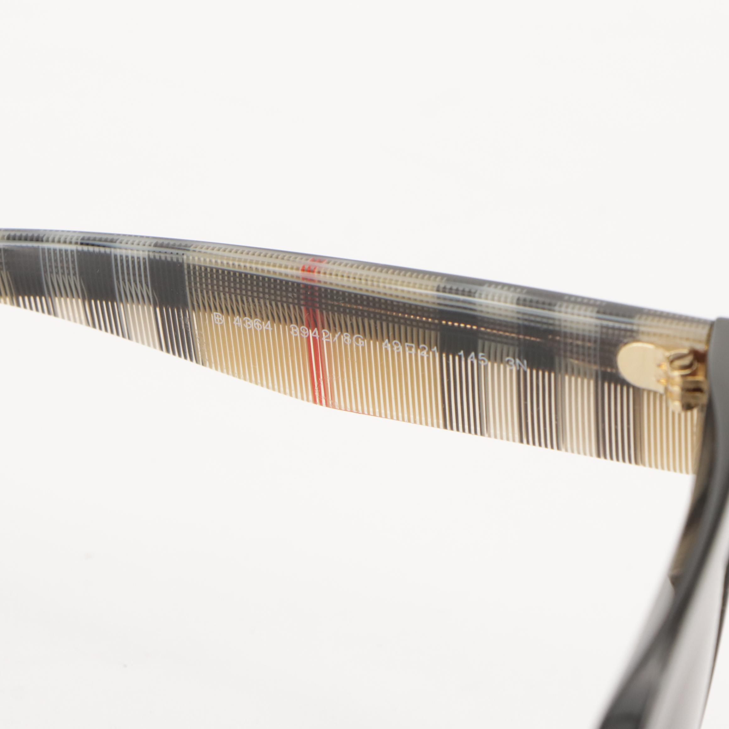 Burberry B 4364 3942/8G 'Kitty' Oversized Square Sunglasses in Case