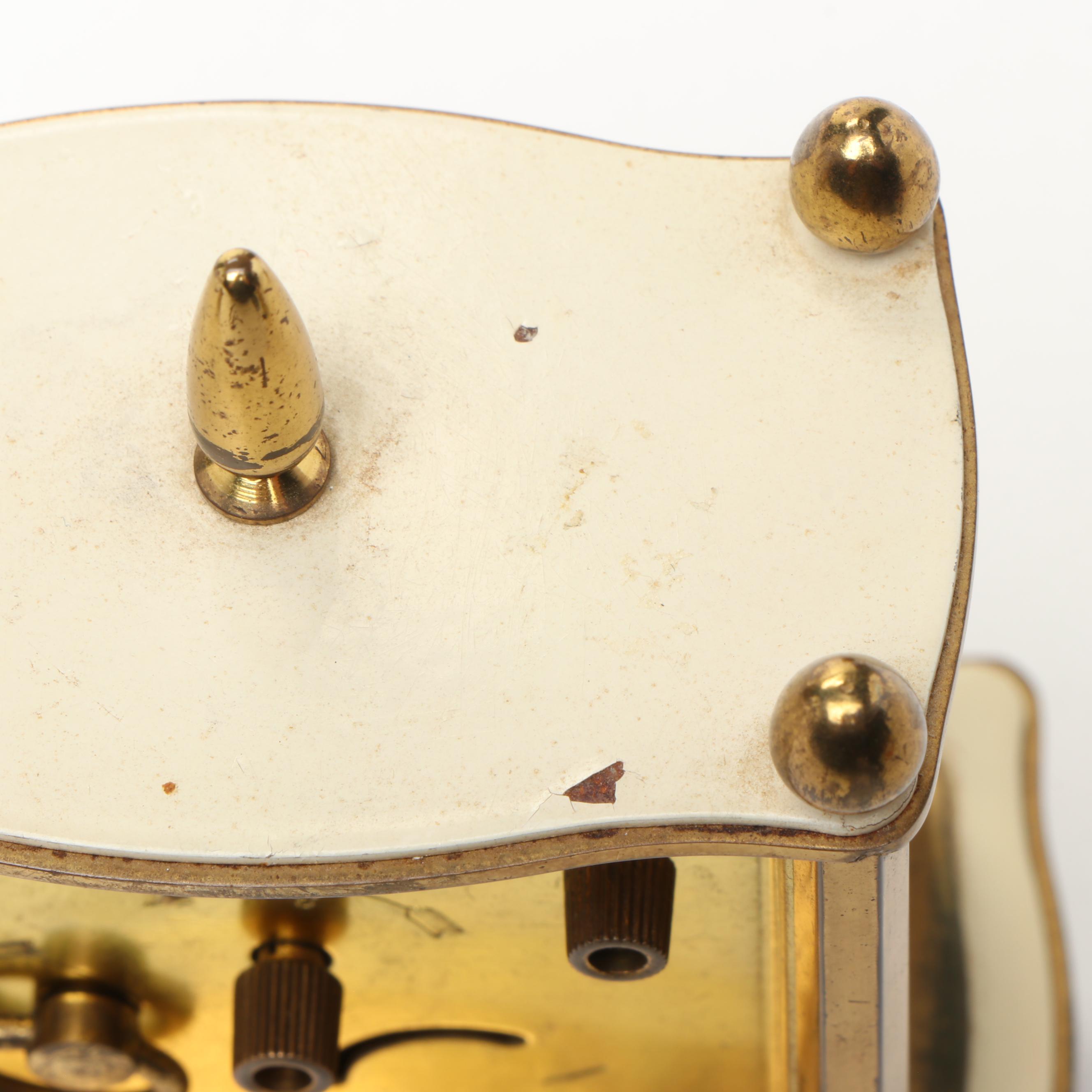 Vintage Leaf Shaped Bookends with Other Brass Letter Holder and Other Decor