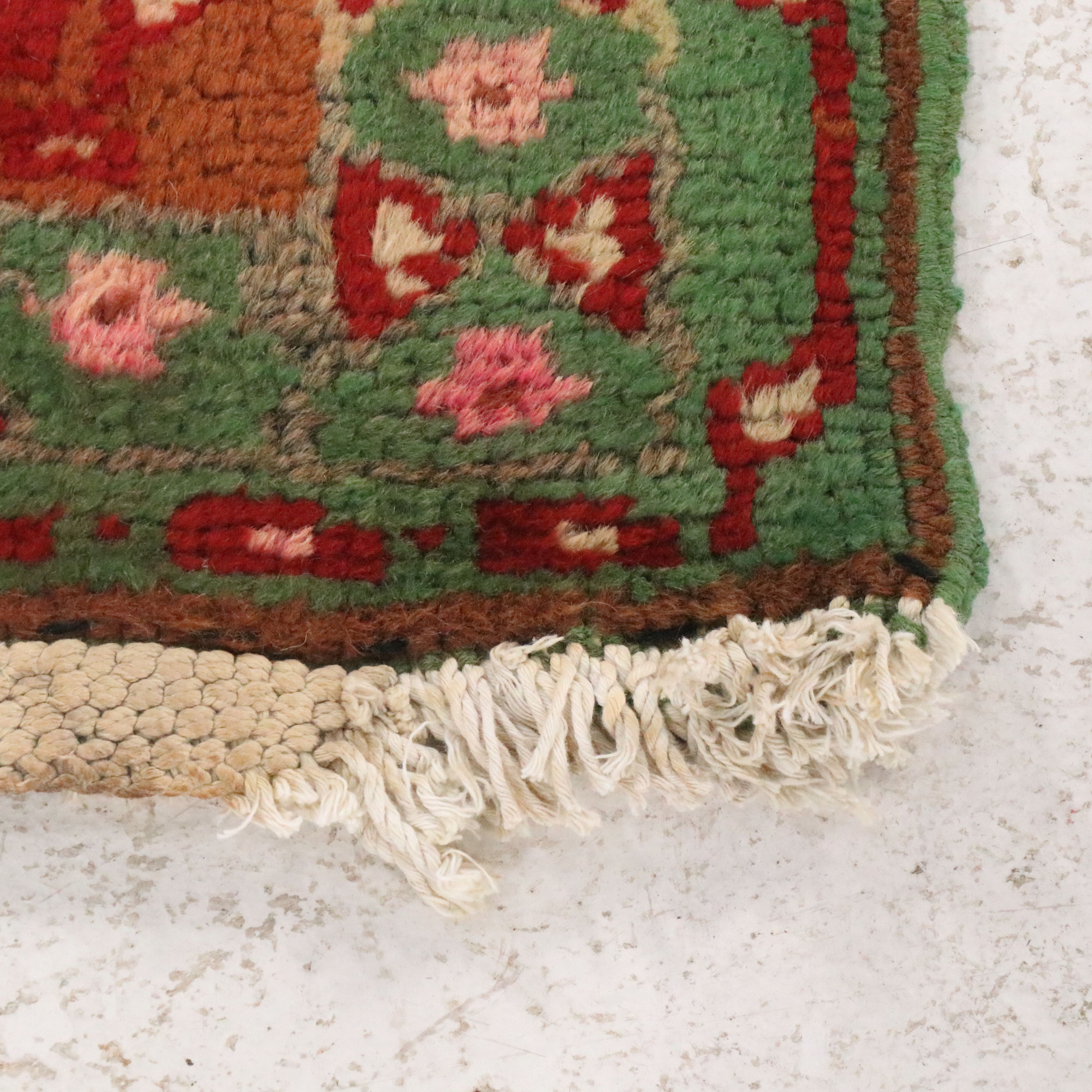 2'11 x 12'9 Hand-Knotted Persian Karaja Carpet Runner Long Rug