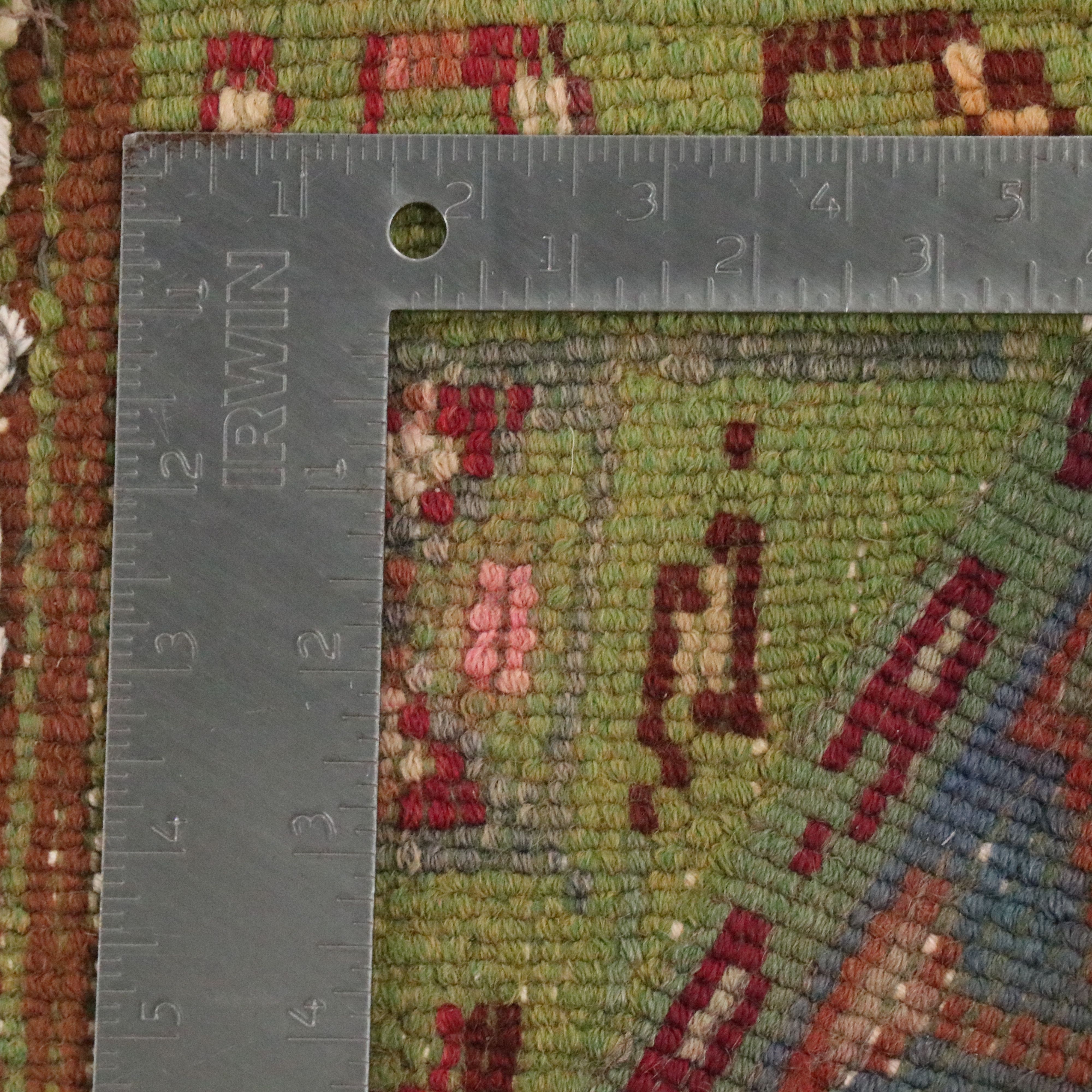 2'11 x 12'9 Hand-Knotted Persian Karaja Carpet Runner Long Rug