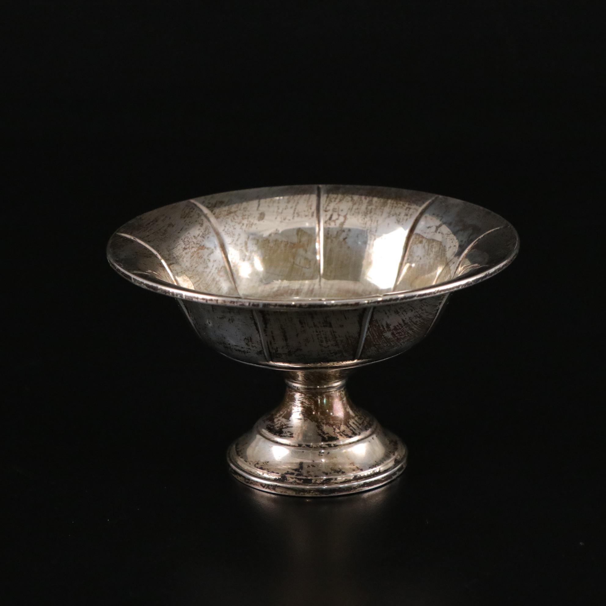 Sterling Silver Casters, Candle Holders & Decorative Bowl