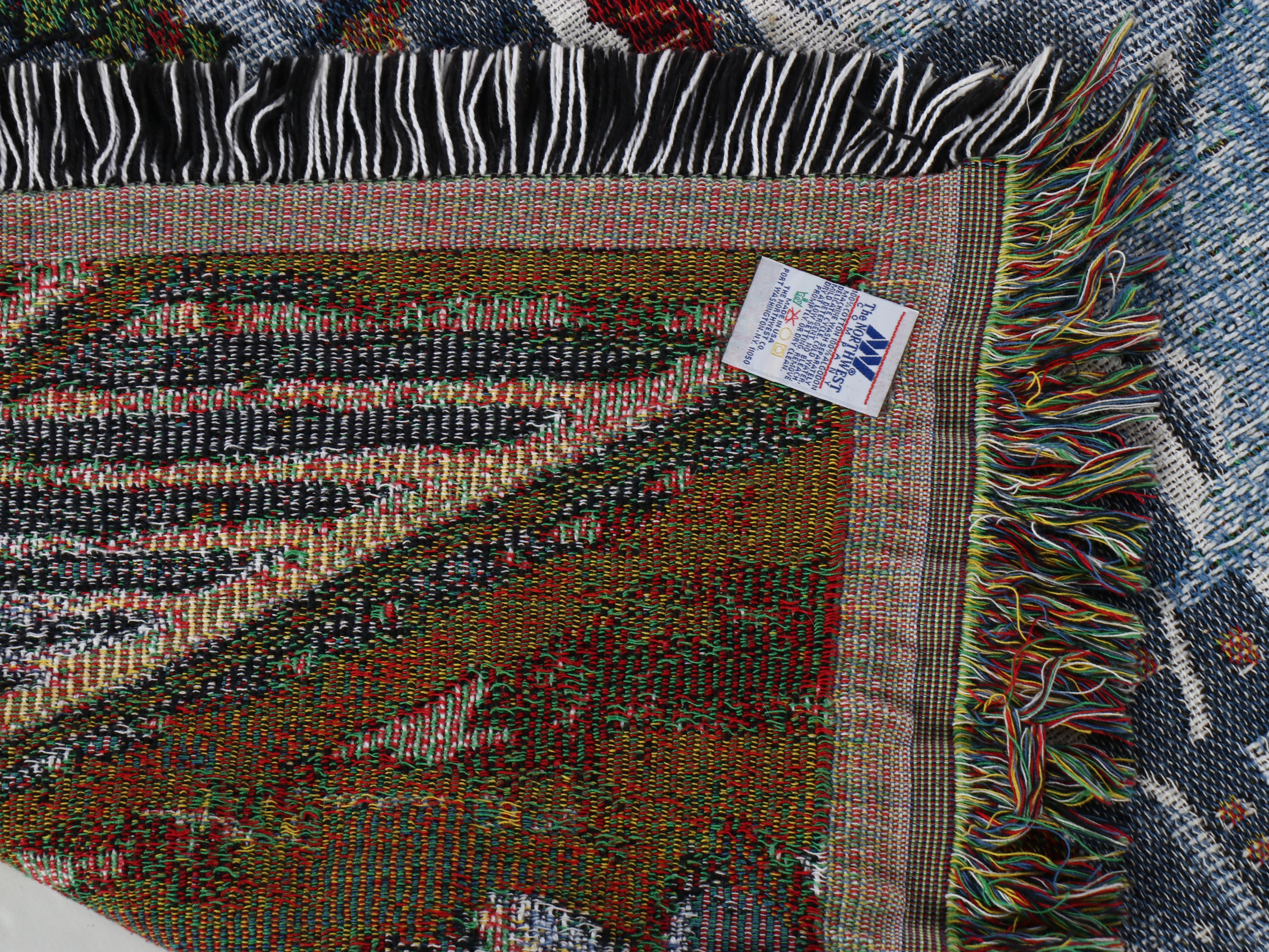 The Northwest Company for Procter & Gamble Cotton Winter Scene Throw