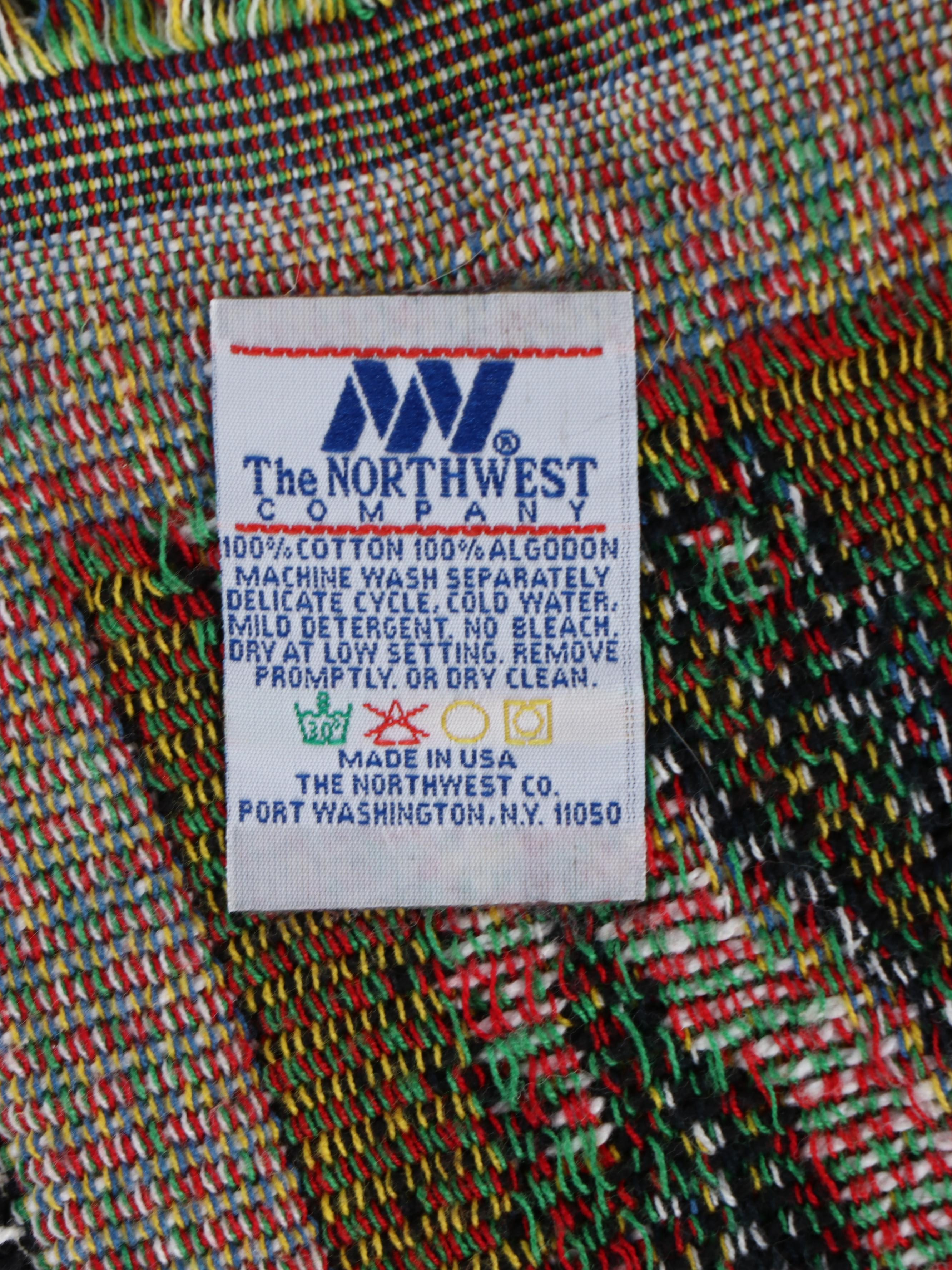 The Northwest Company for Procter & Gamble Cotton Winter Scene Throw