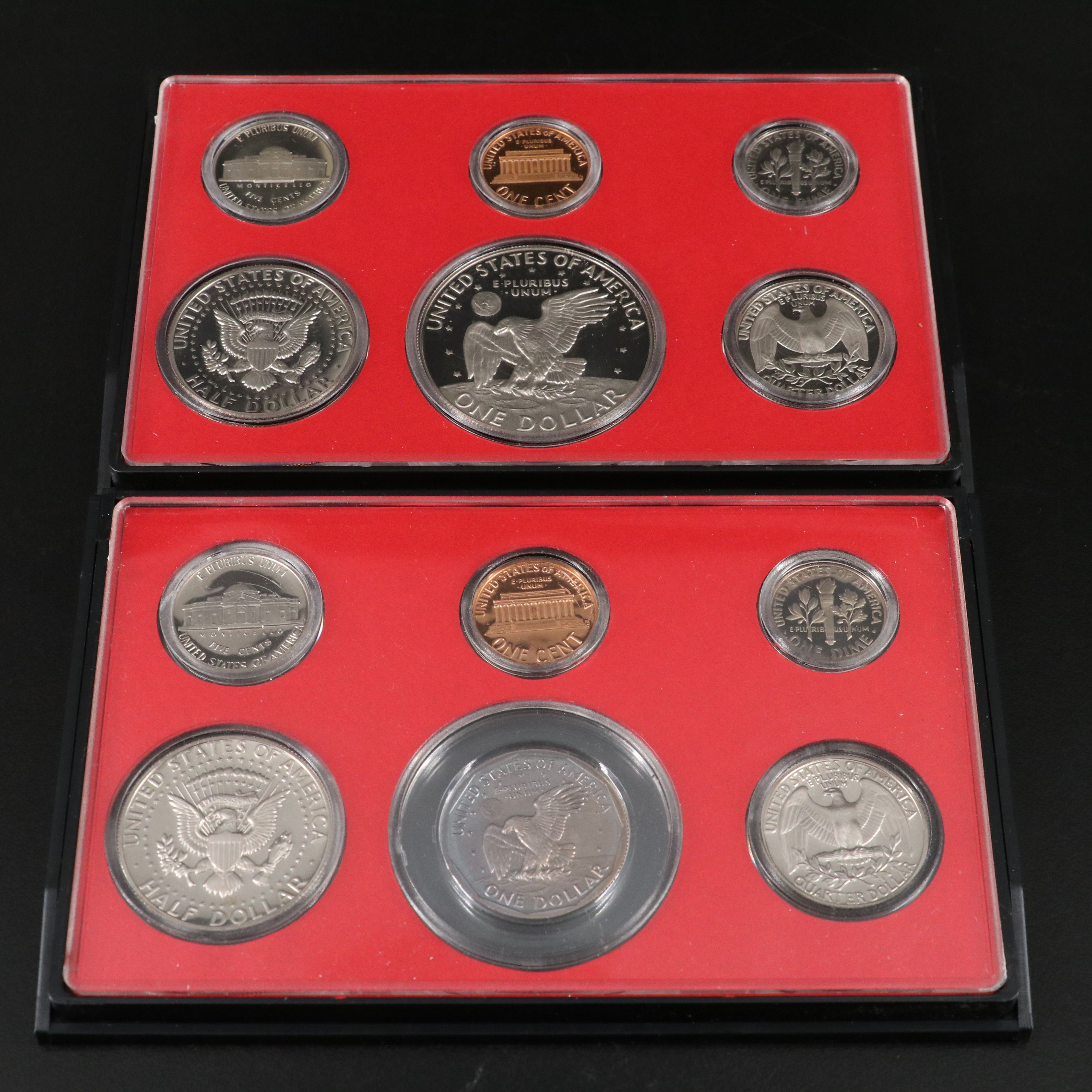 Nineteen United States Modern Proof Sets
