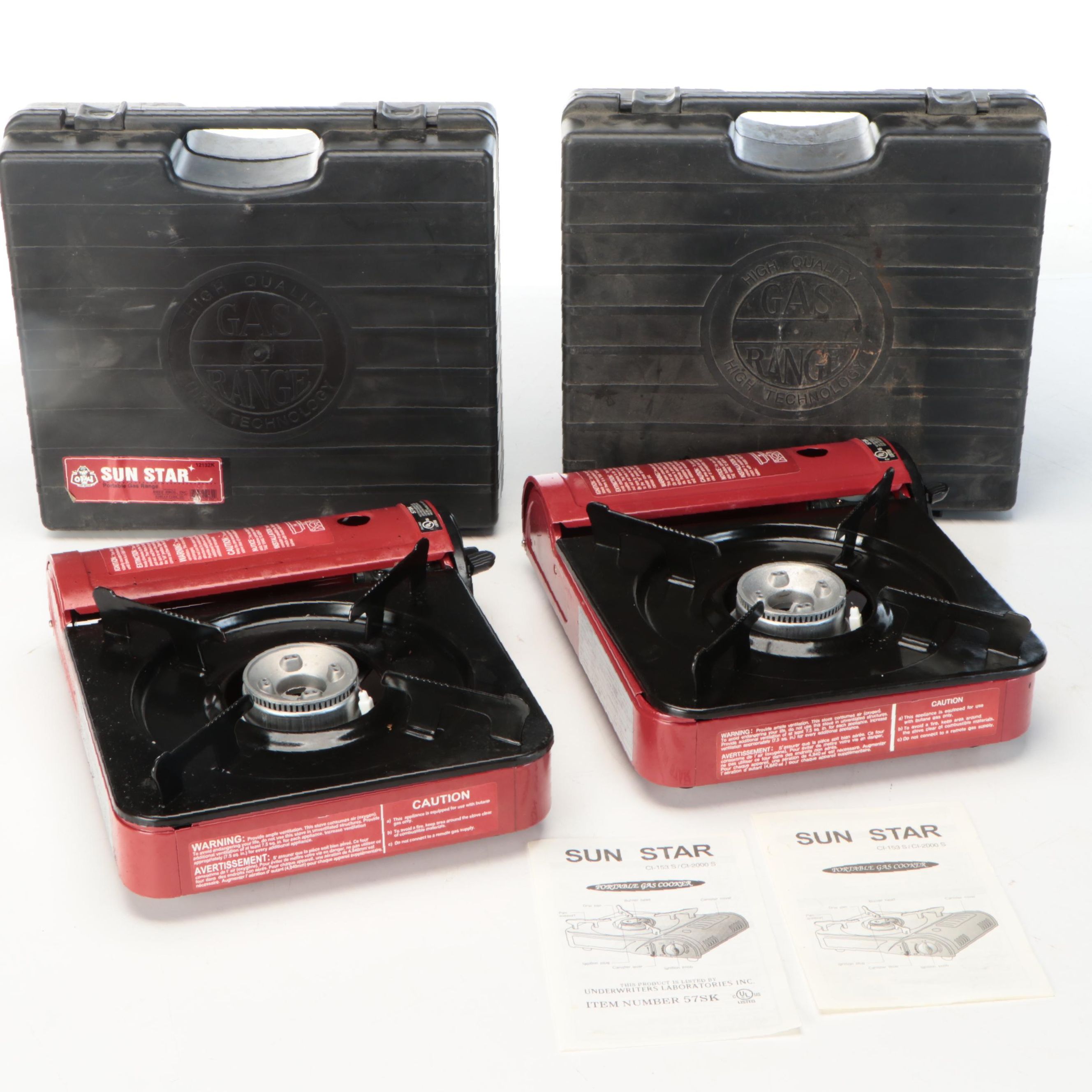 Sun Star Portable Gas Cookers