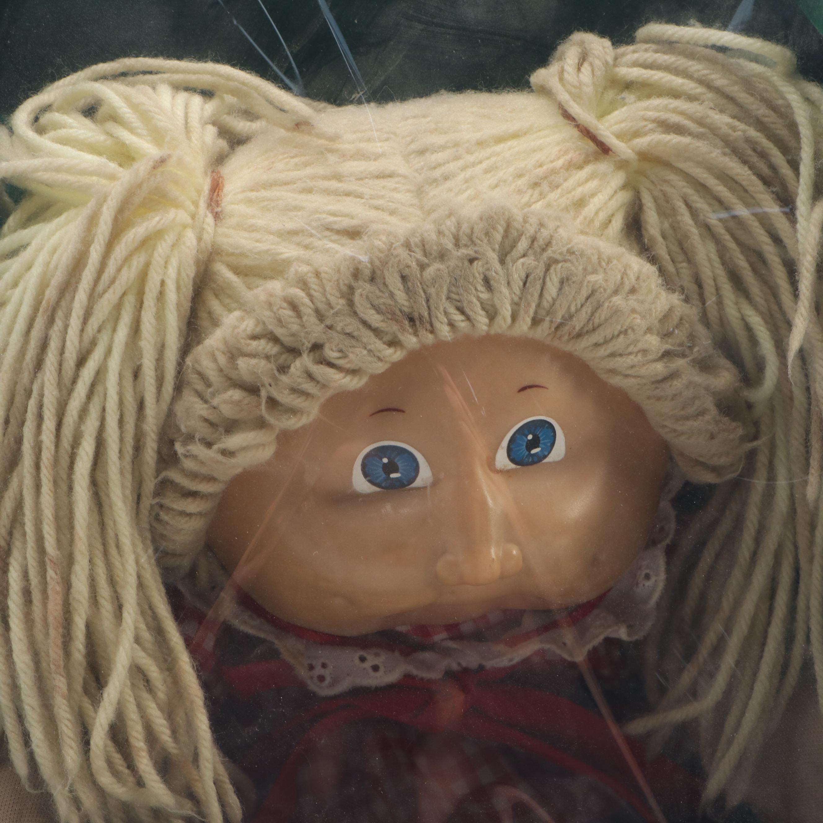 Coleco Cabbage Patch Kids "Belvia Sandy" Doll, 1980s