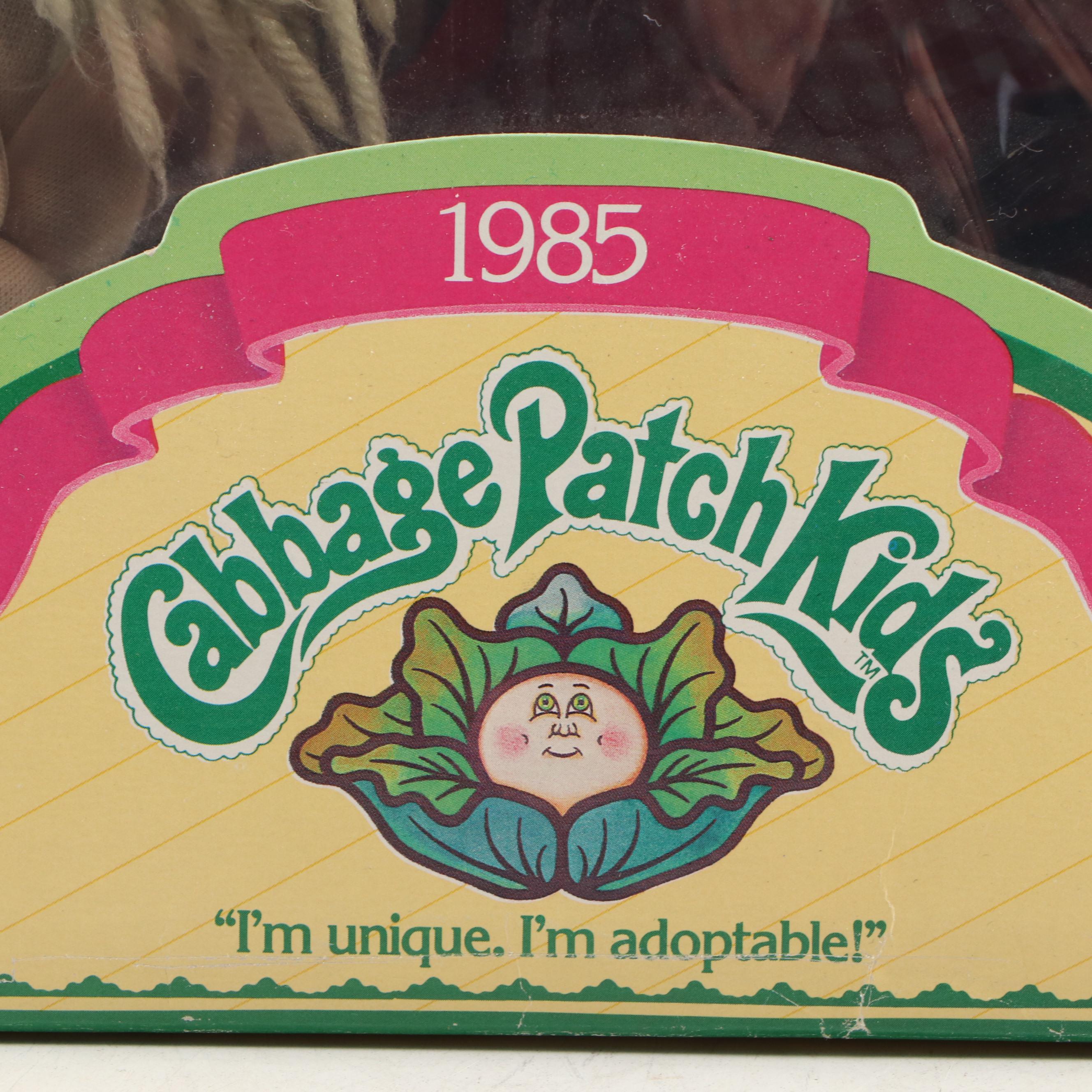 Coleco Cabbage Patch Kids "Belvia Sandy" Doll, 1980s