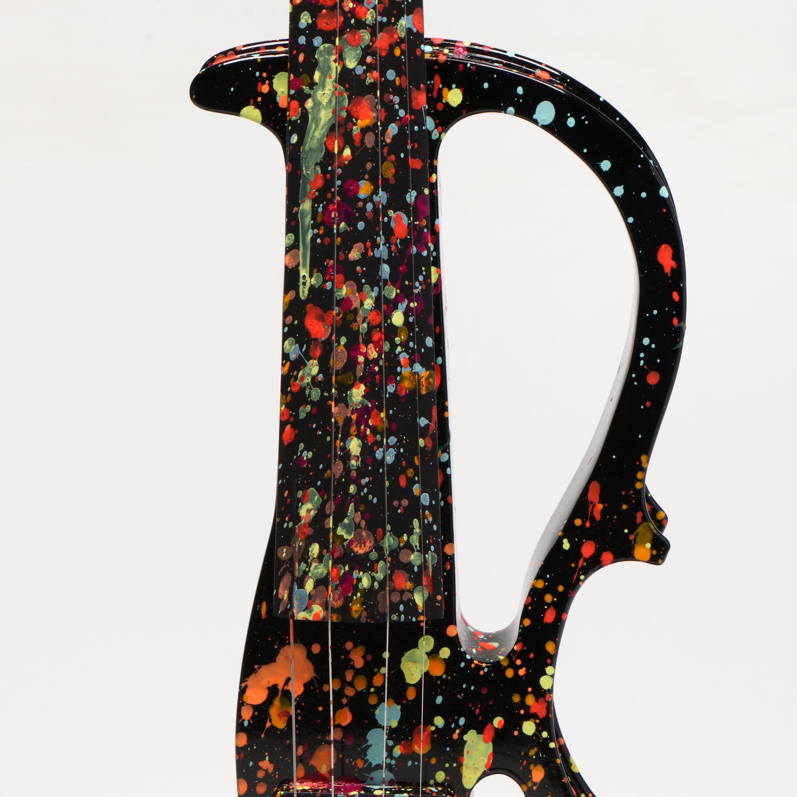 E. M. Zax Drip-Painted Violin, 2024