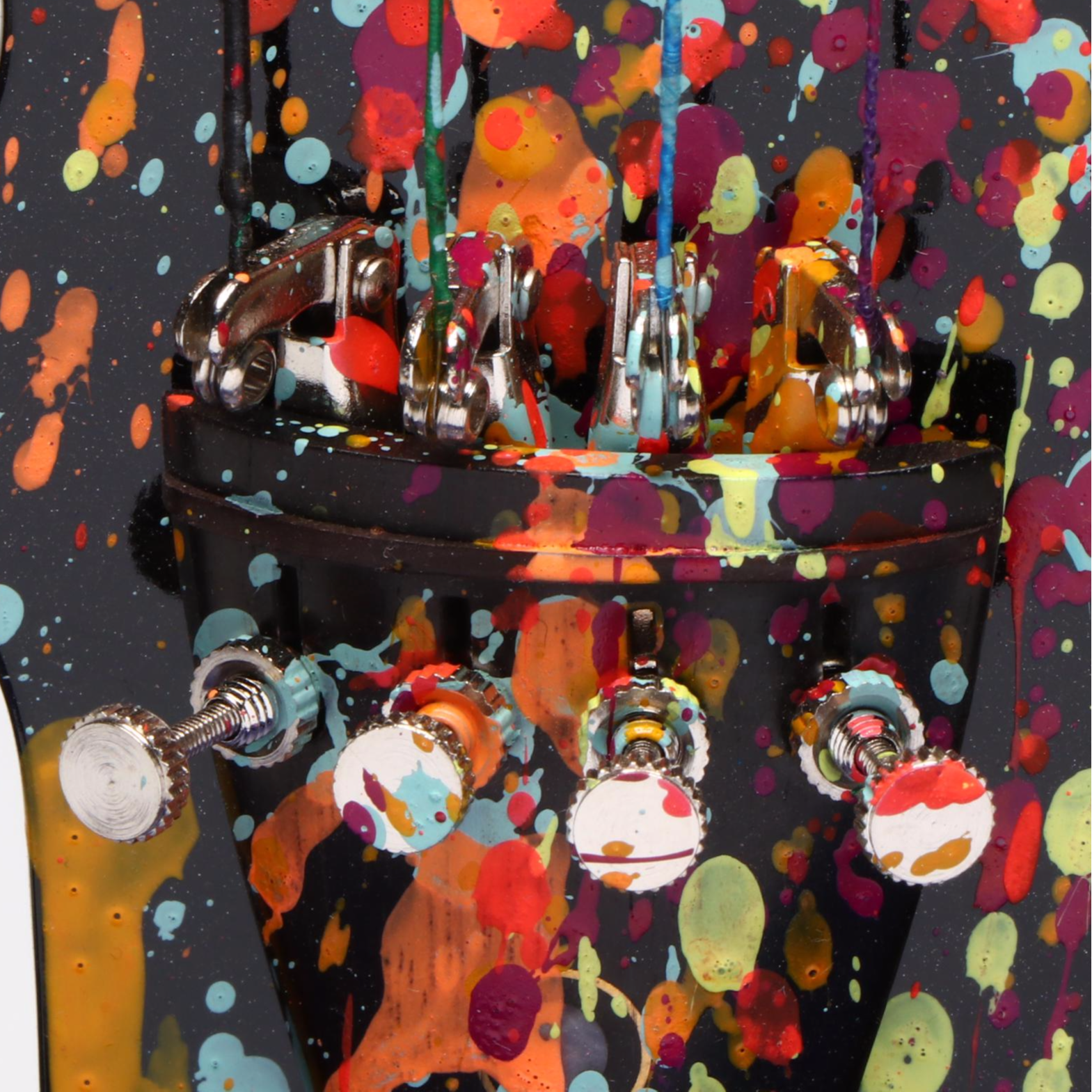 E. M. Zax Drip-Painted Violin, 2024