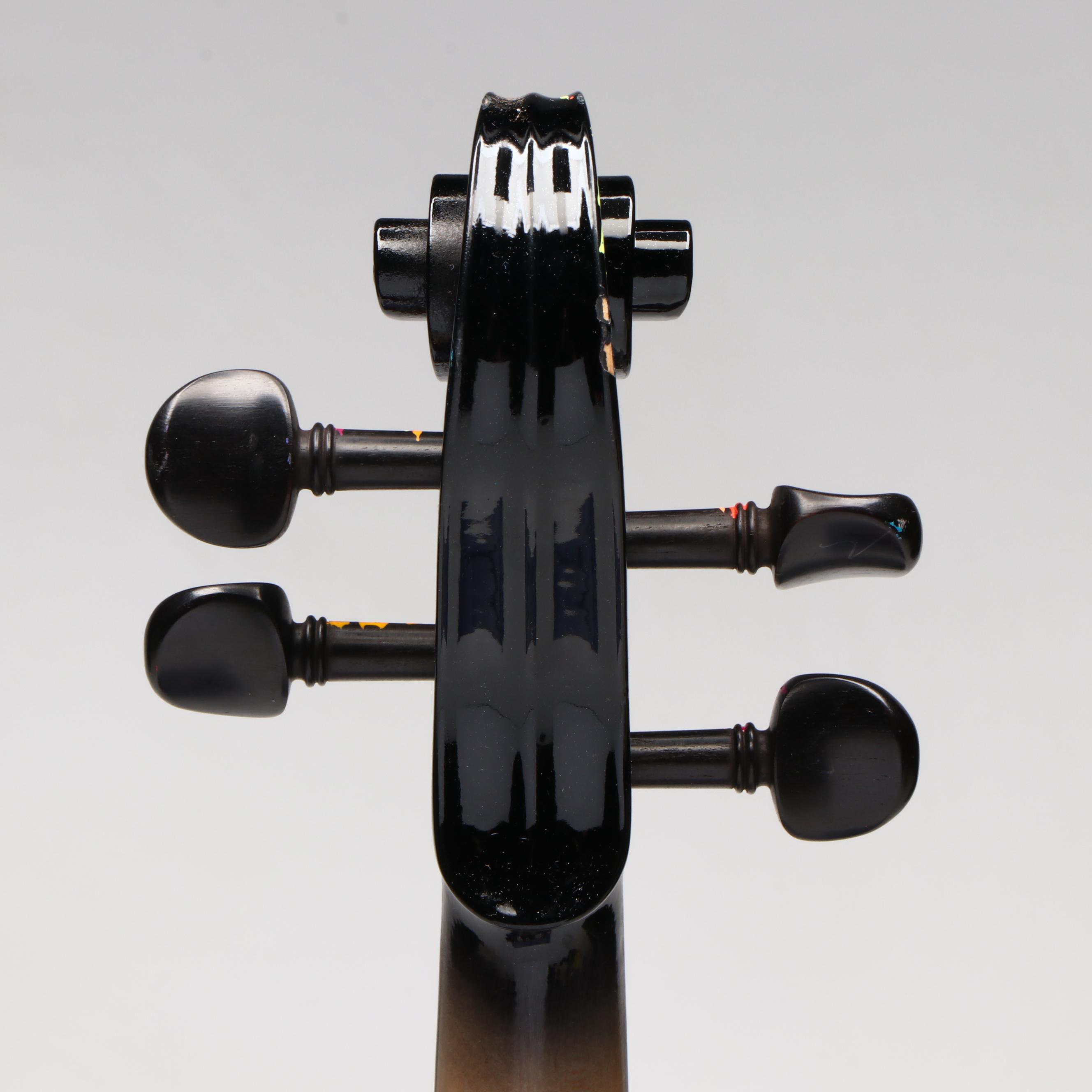 E. M. Zax Drip-Painted Violin, 2024